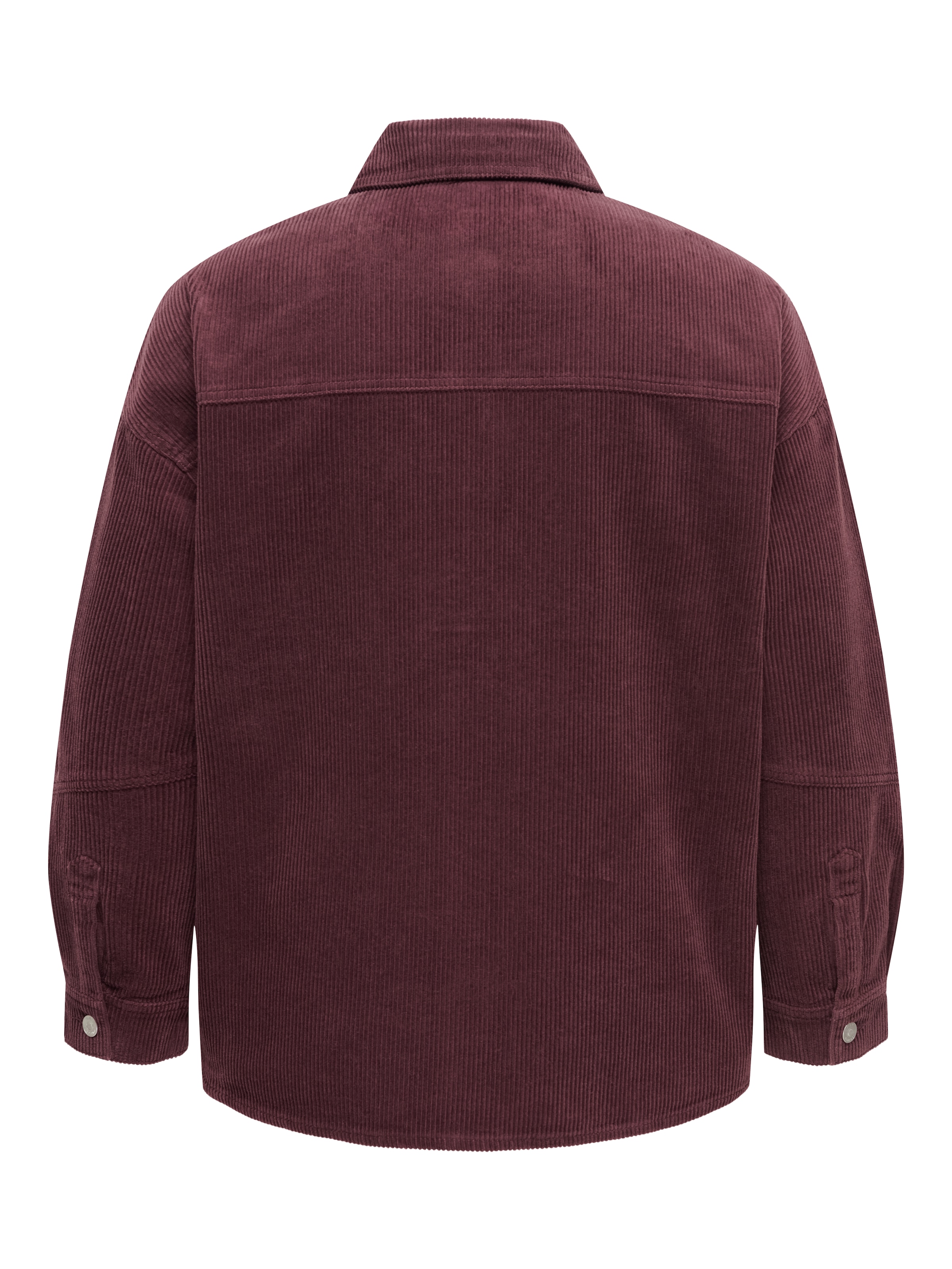 ONLY CARMAKOMA Langarmbluse »CARTIGGY L/S CORD SHACKET PNT NOOS« Baumwolle, Cord
