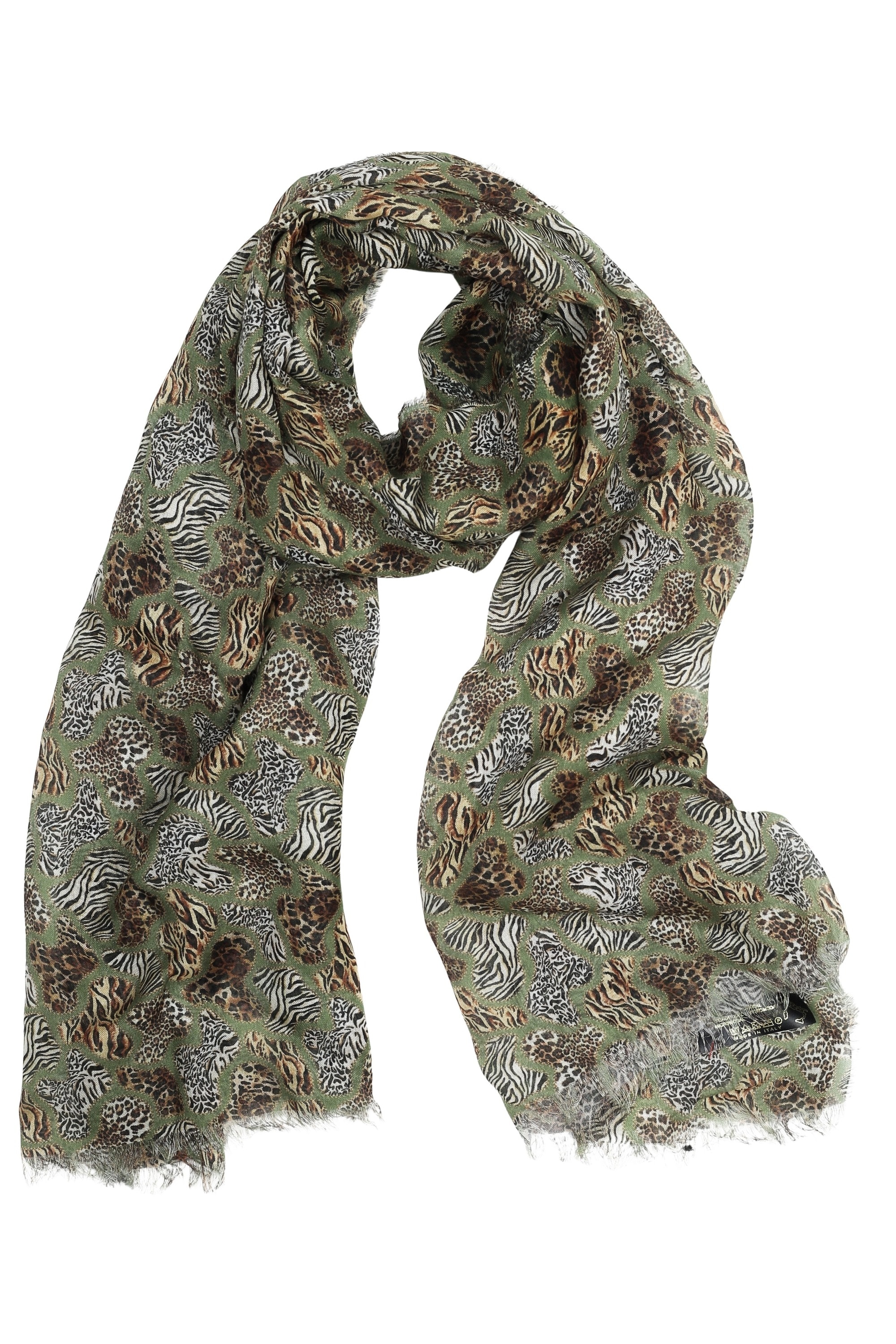 COLLEZIONE ALESSANDRO Modeschal "Wildegance" 1 Stk. tlg. mit Animal Druck, günstig online kaufen