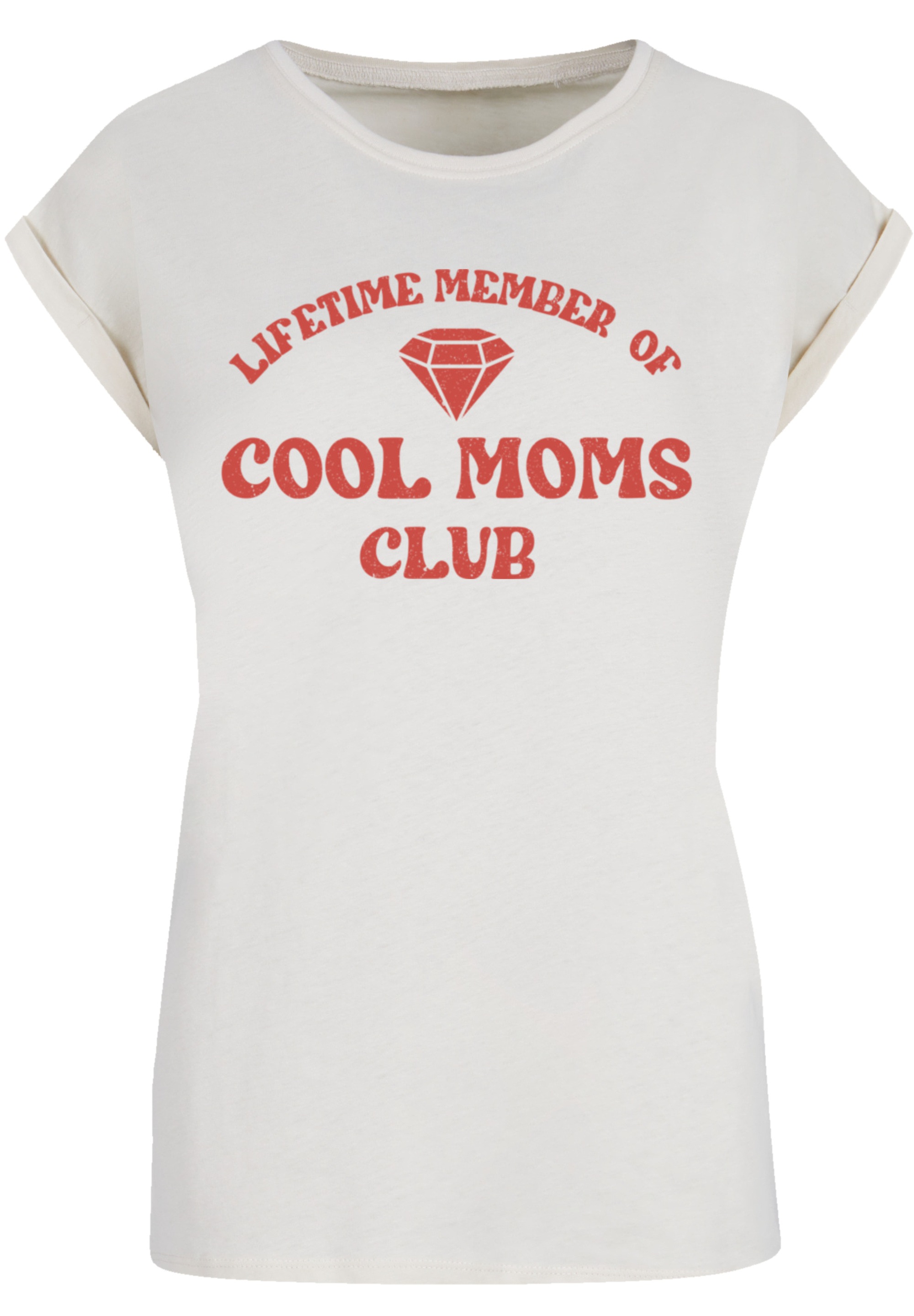 F4NT4STIC T-Shirt »Mothers Day Cool Moms Club Membership Trendy Motherhood«, Premium Qualität