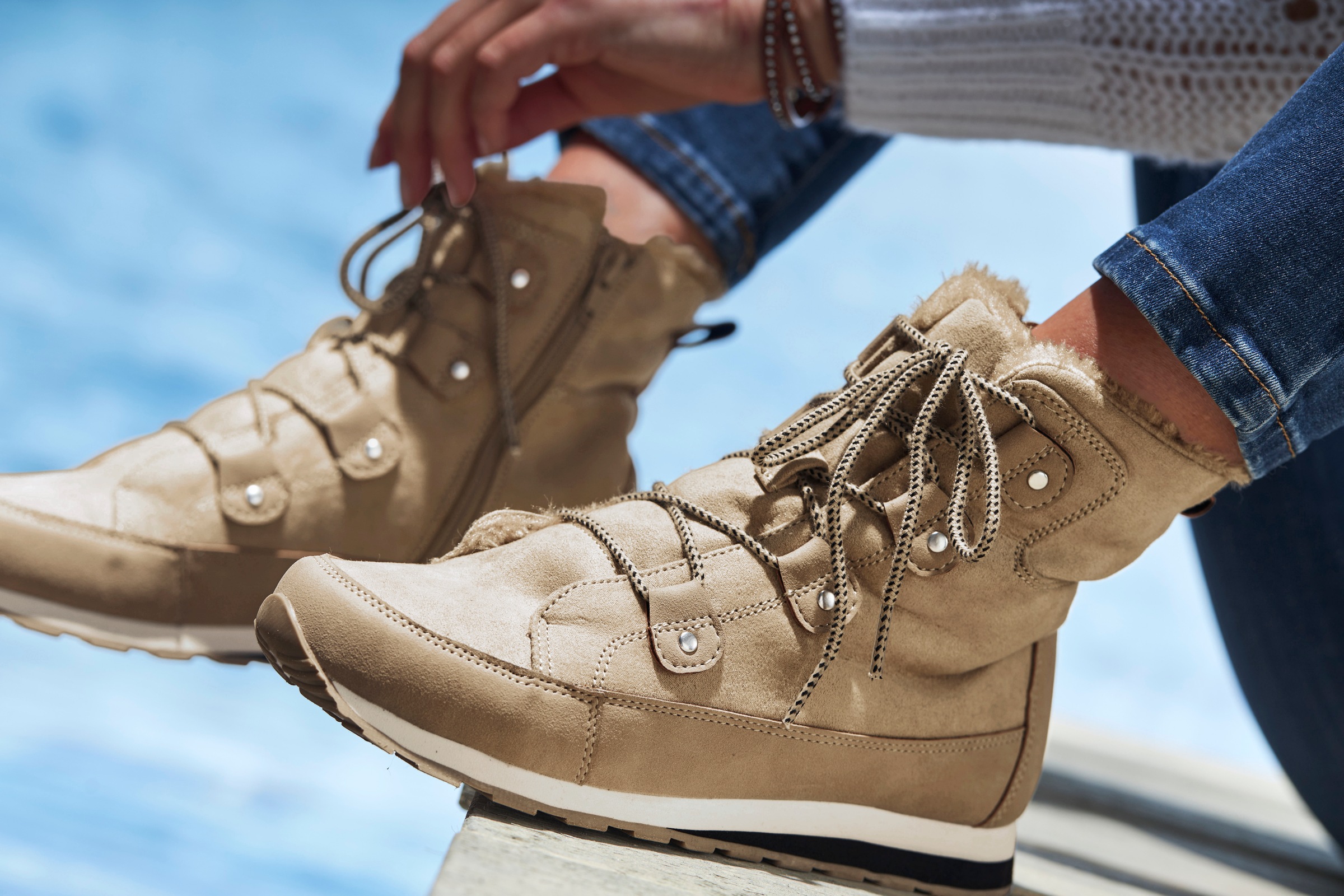 Thumbnail - Vivance Stiefelette mit Warmfutter, Winterstiefel, Stiefel, Boots VEGAN