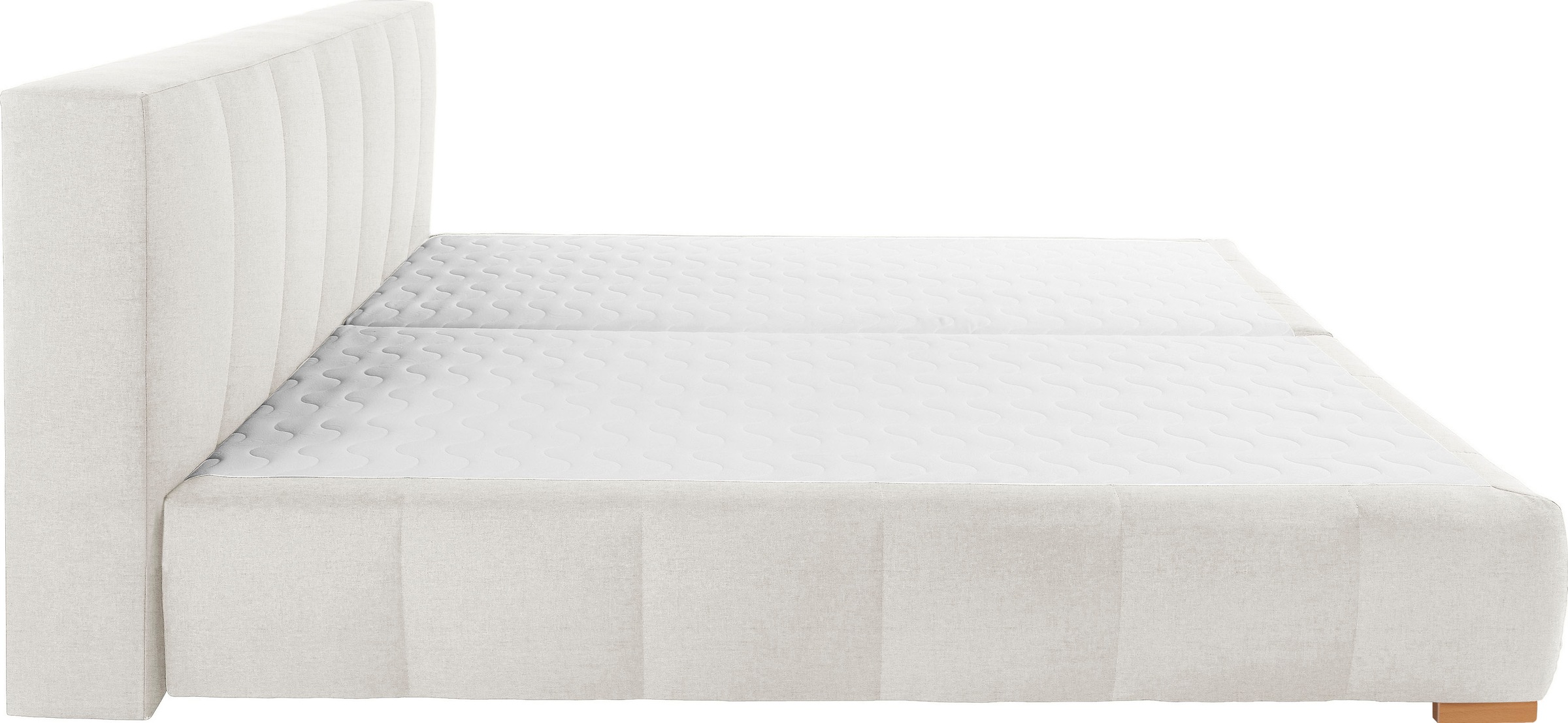 Thumbnail - Home affaire Boxspringbett "Chelles" inkl. Kaltschaumtopper, in 5 Breiten und 3 Matratzenarten