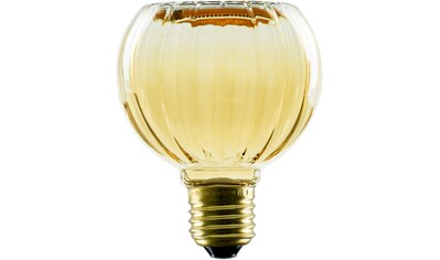 LED-Leuchtmittel »LED Floating Globe 80 straight gold«, E27, Warmweiß