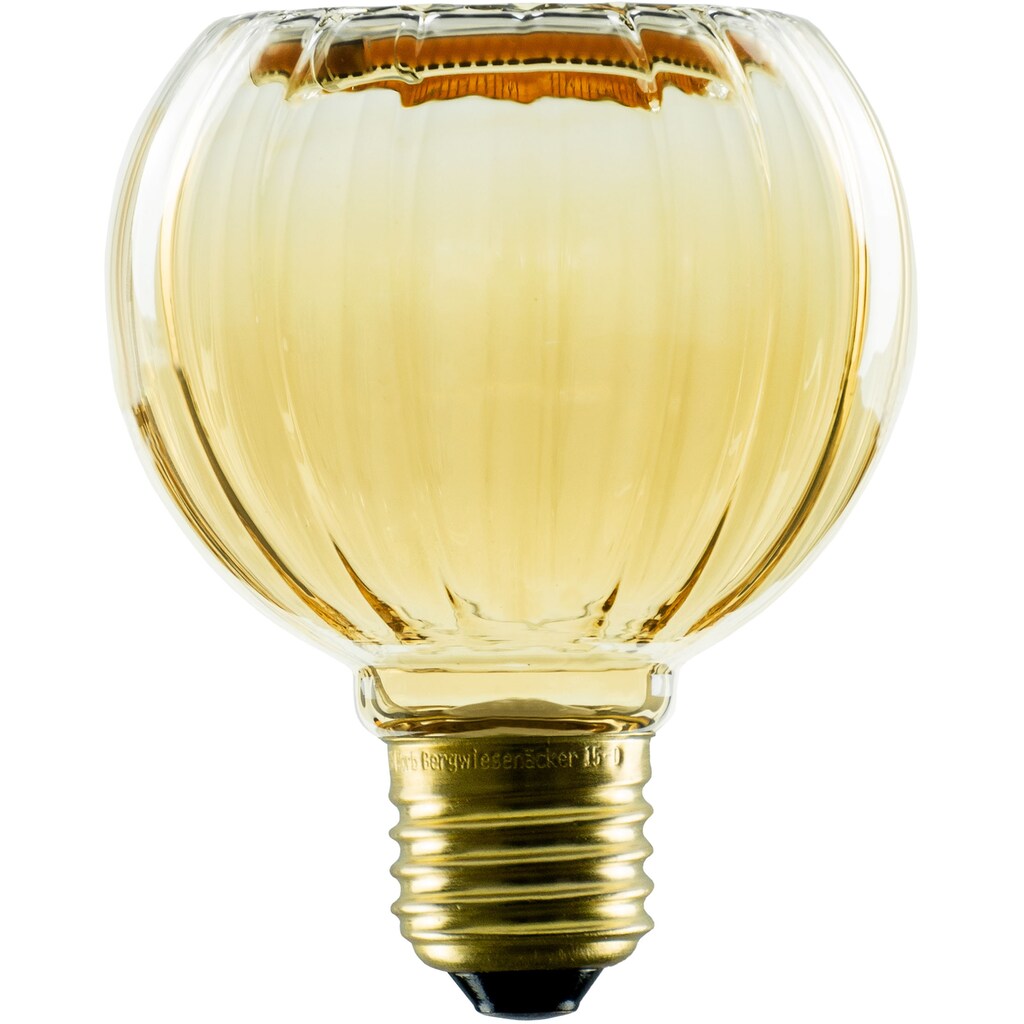 SEGULA LED-Leuchtmittel »LED Floating Globe 80 straight gold«, E27, Warmweiß