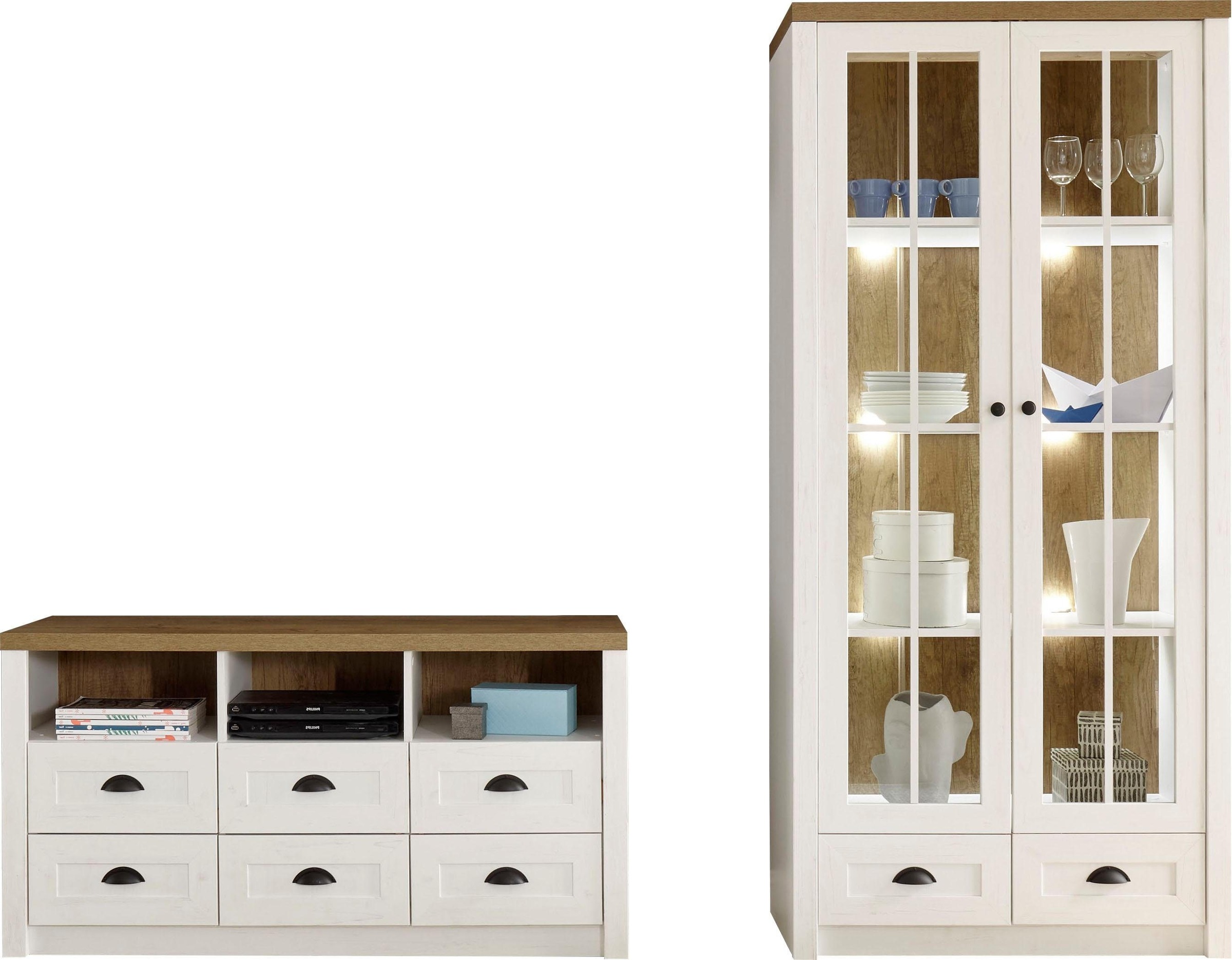 Home affaire Wohnwand "Beauvais" 2 Stk. tlg. günstig online kaufen