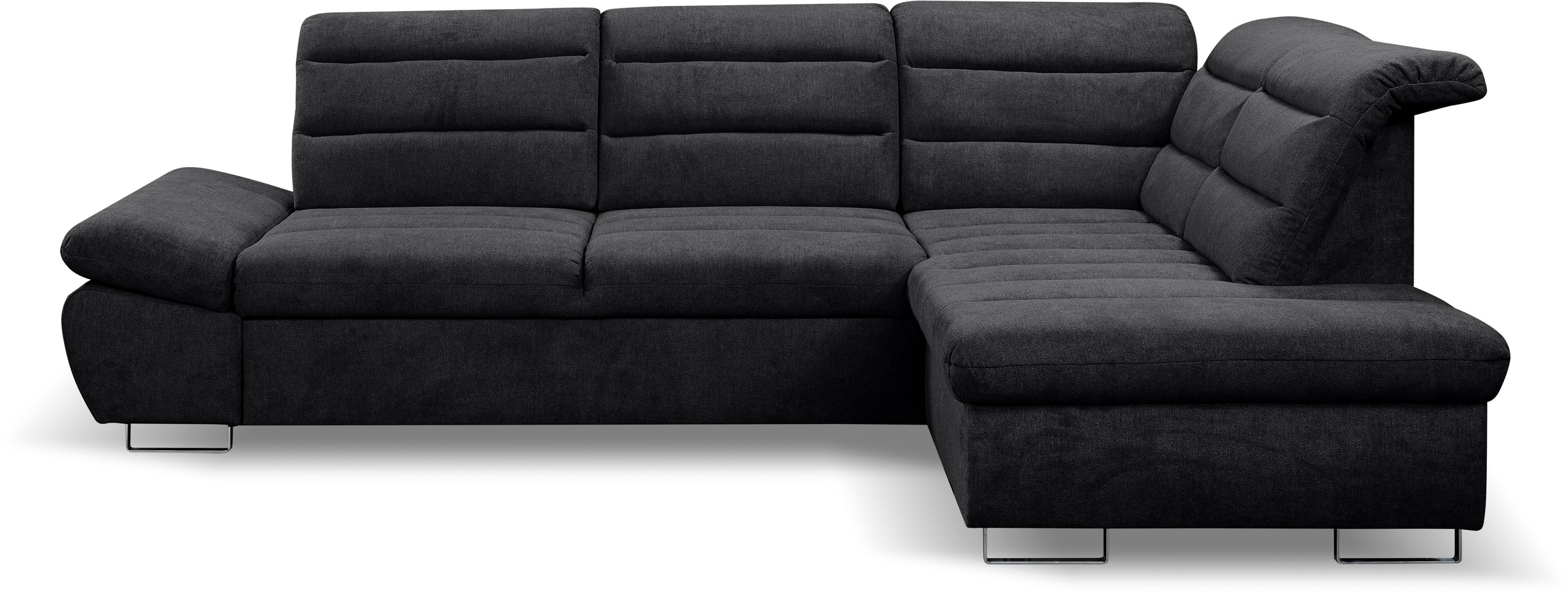 WERK2 Ecksofa "Roma L-Form", Sofa mit Schlaffunktion, Sitztiefenverstellung günstig online kaufen