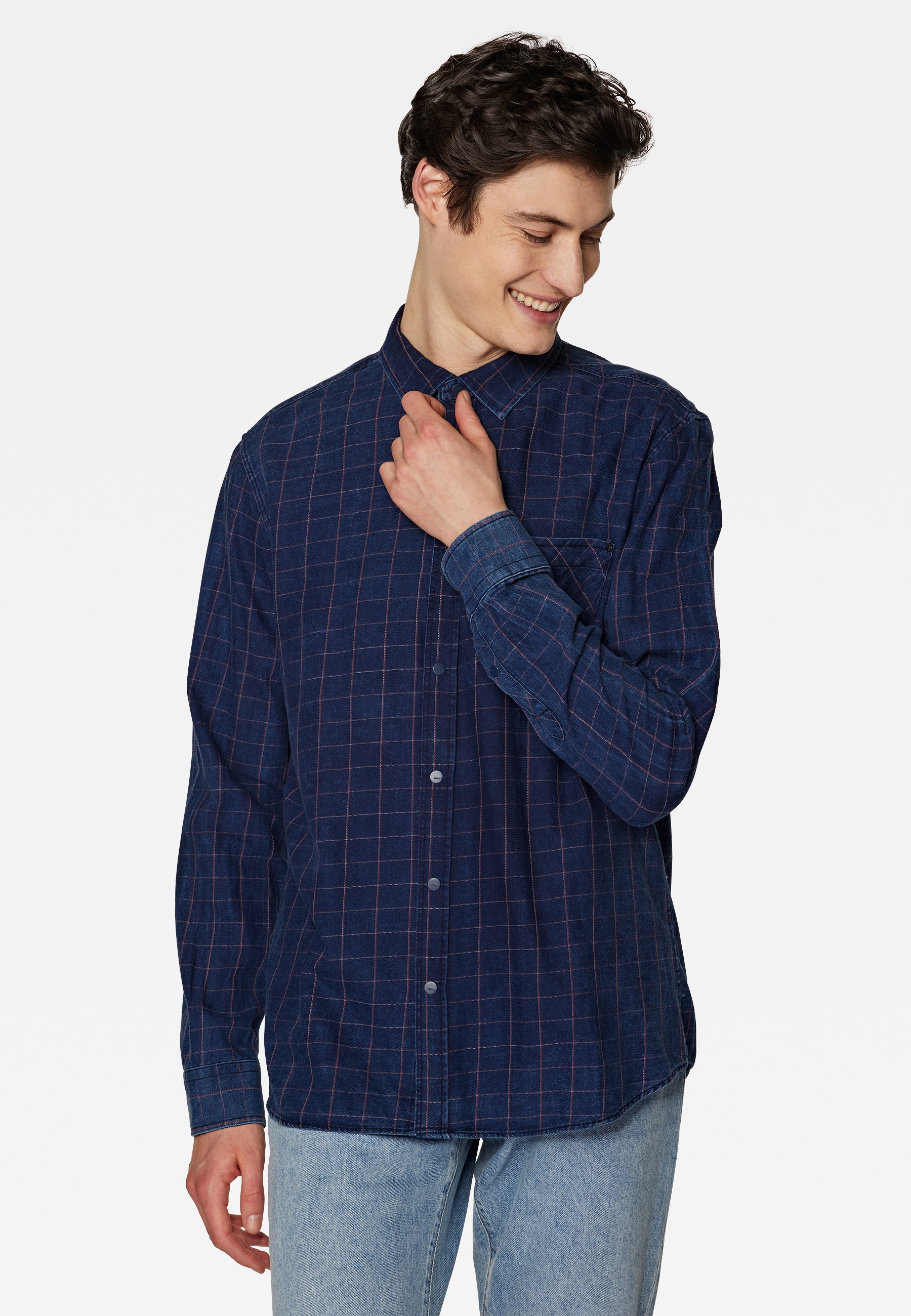Mavi Langarmhemd »CHECK SHIRT«, Karohemd