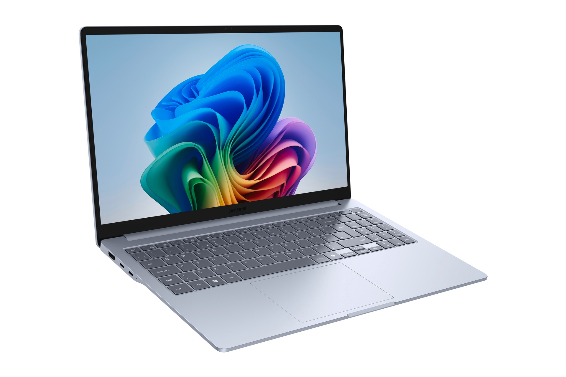SAMSUNG Notebook "Galaxy Book4 Edge 15,6'' (NP750X ) 16 GB + 256 GB", 16 GB RAM, X Plus, Windows11Home, blau, Notebooks, Snapdragon X Plus, Windows