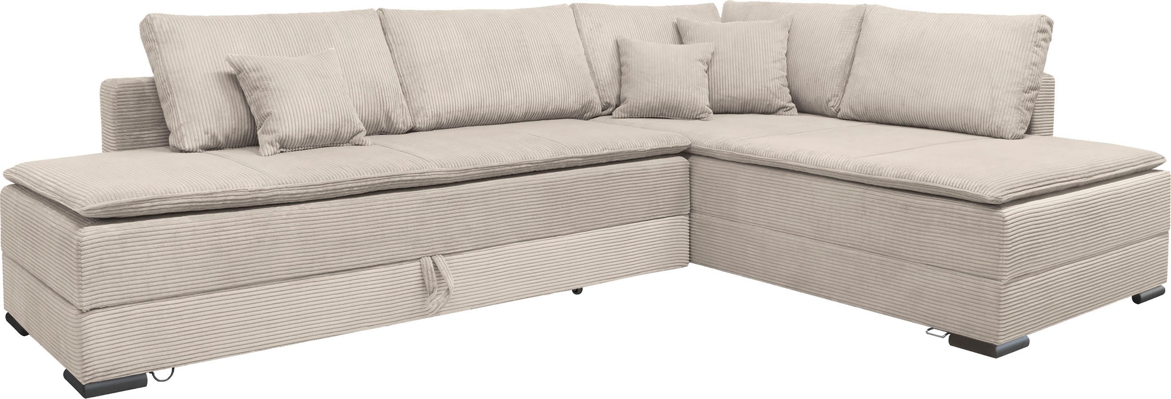 INOSIGN Ecksofa "Night & Day L-Form mit Dauer-Schlaffunktion, Cord-Bezug" i günstig online kaufen