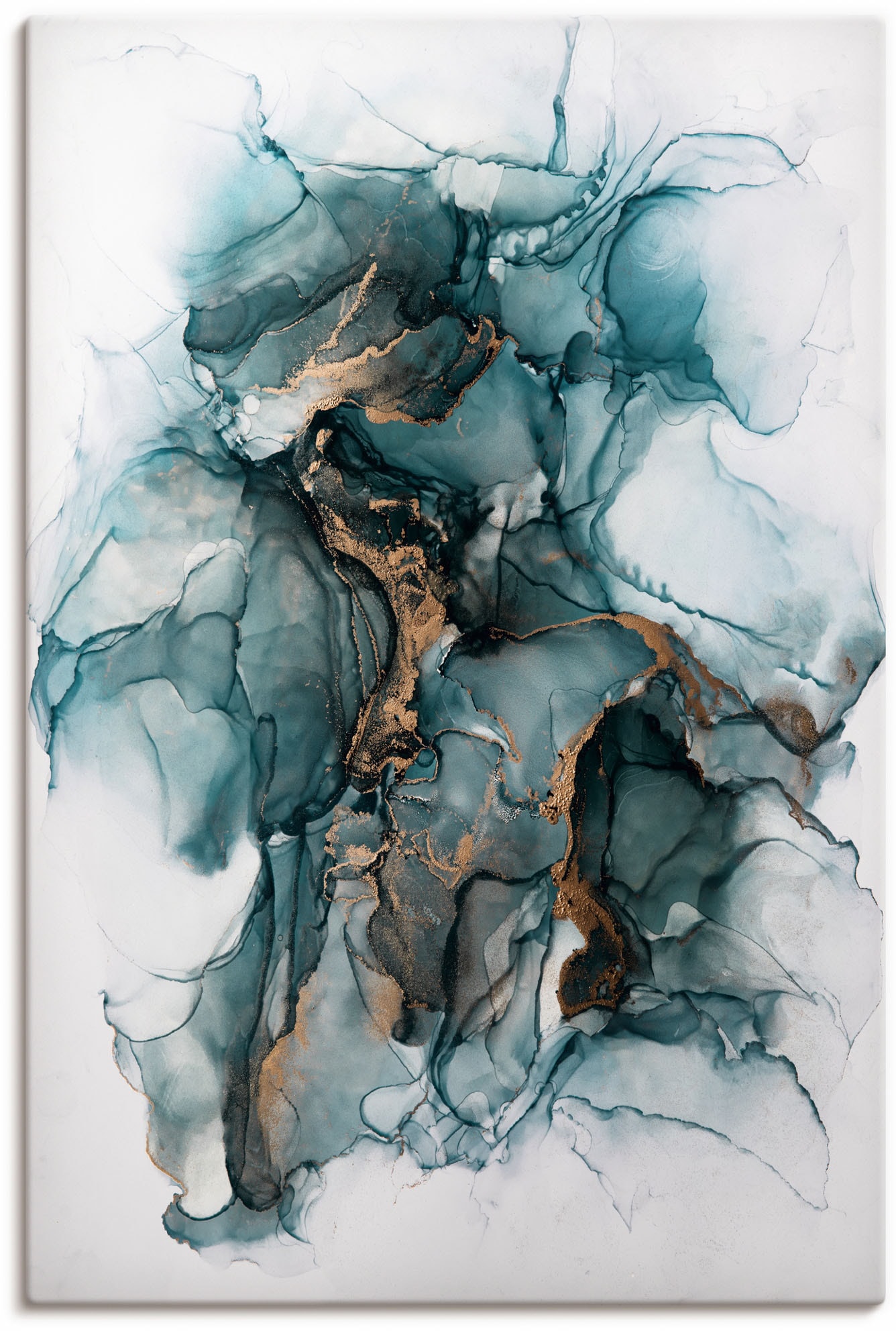 Artland "Samurai" Gegenstandslos 1 Stk. tlg. auf Holzrahmen gespannt günstig online kaufen