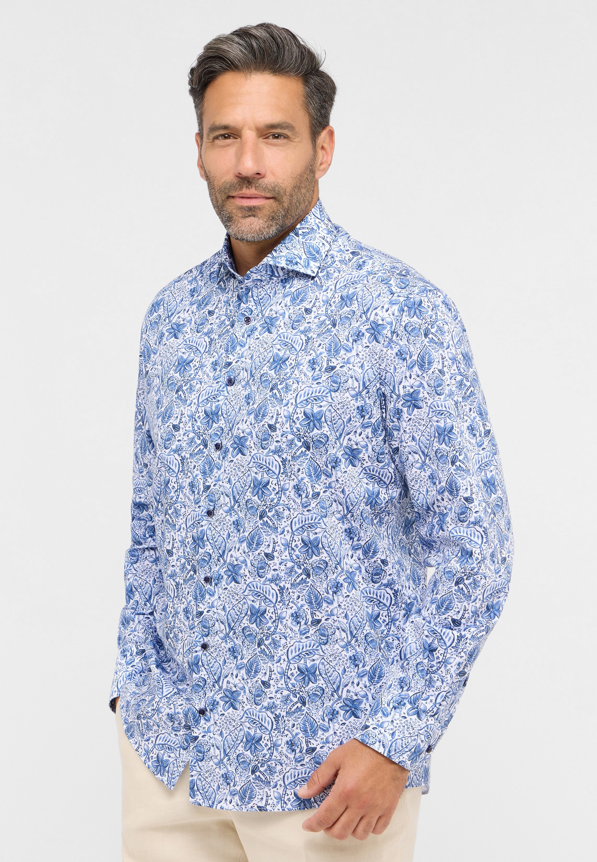 Eterna Langarmhemd "COMFORT FIT", NON IRON (bügelfrei) günstig online kaufen