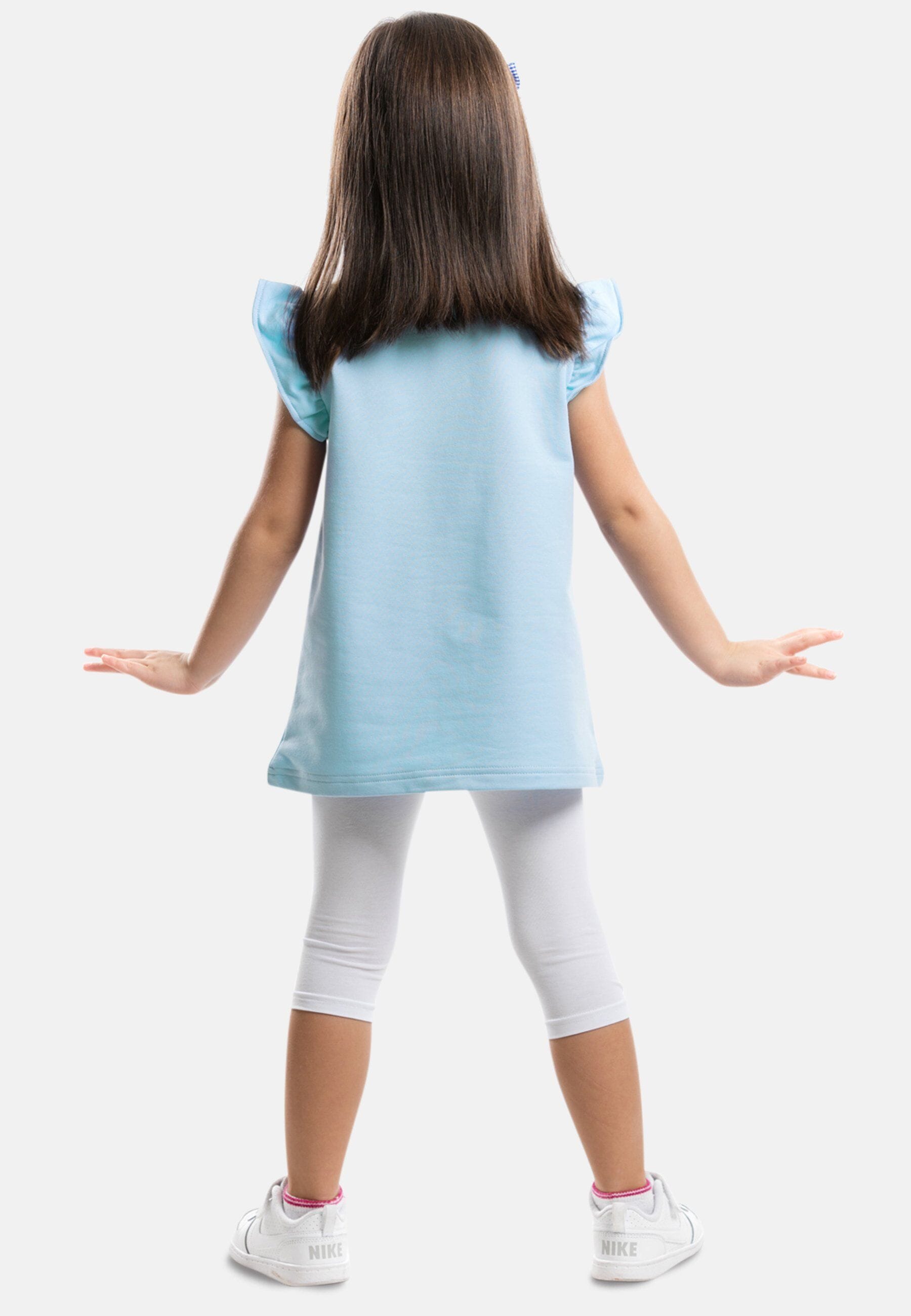 Denokids Hausanzug »Cat in Bag« 2 tlg. mit niedlichem Katzen-Print