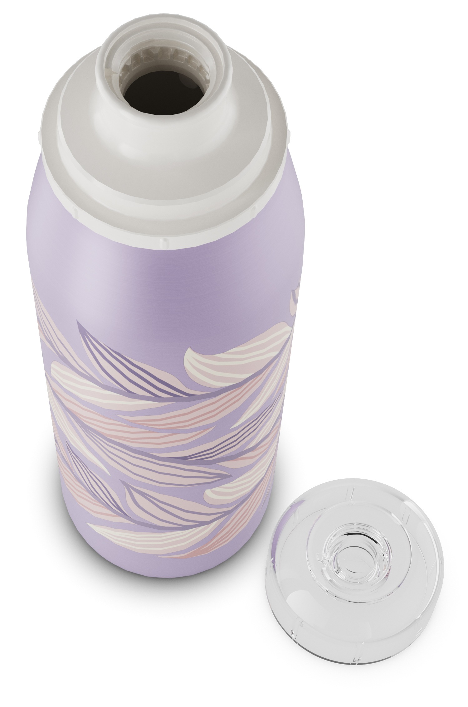 Alfi Isolierflasche »KIDS ISO BOTTLE, Edelstahlkörper, spülmaschinenfest«, (1 tlg.), 12h heiß & 24h kalt, Trinköffnung mit konsistentem Trinkfluss