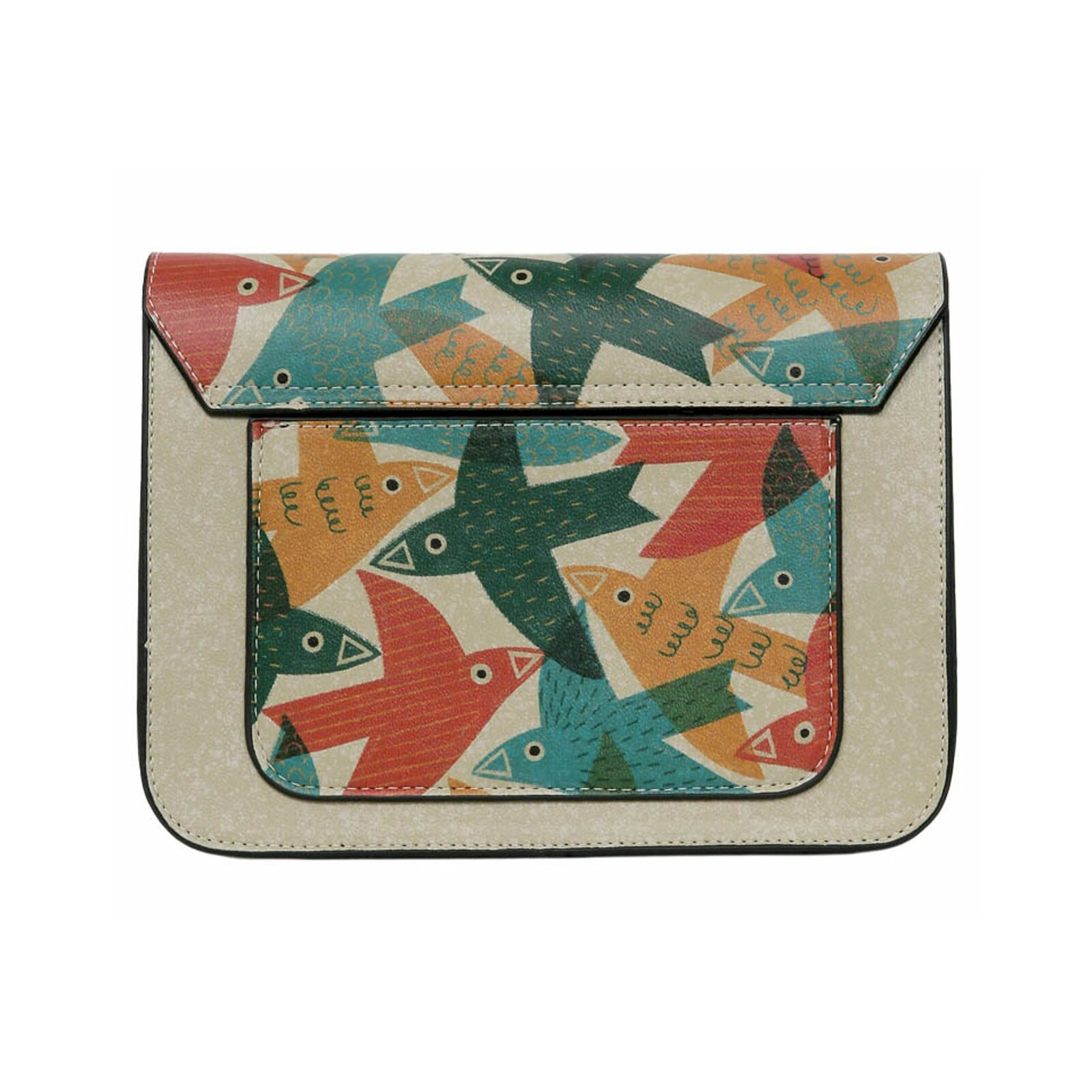 DOGO Handtasche »Y-Generation Abendtasche Together We Fly Damen Umhängetasche«, Handgefertigt