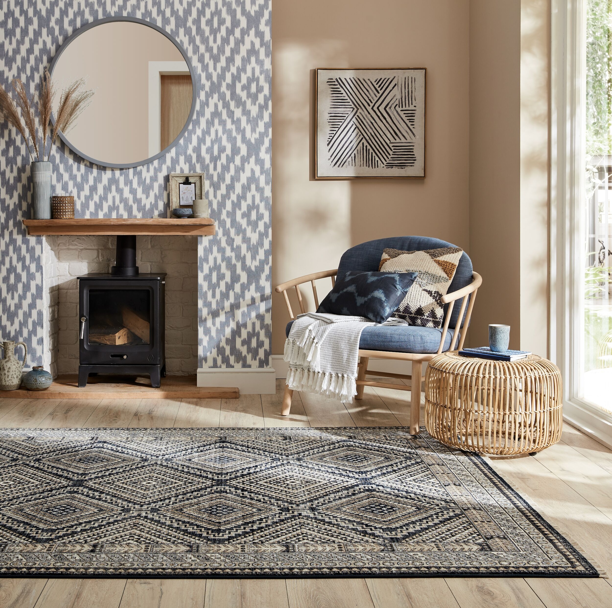 FLAIR RUGS Teppich "Arianna Jute" rechteckig 8 Höhe Jute Teppich günstig online kaufen