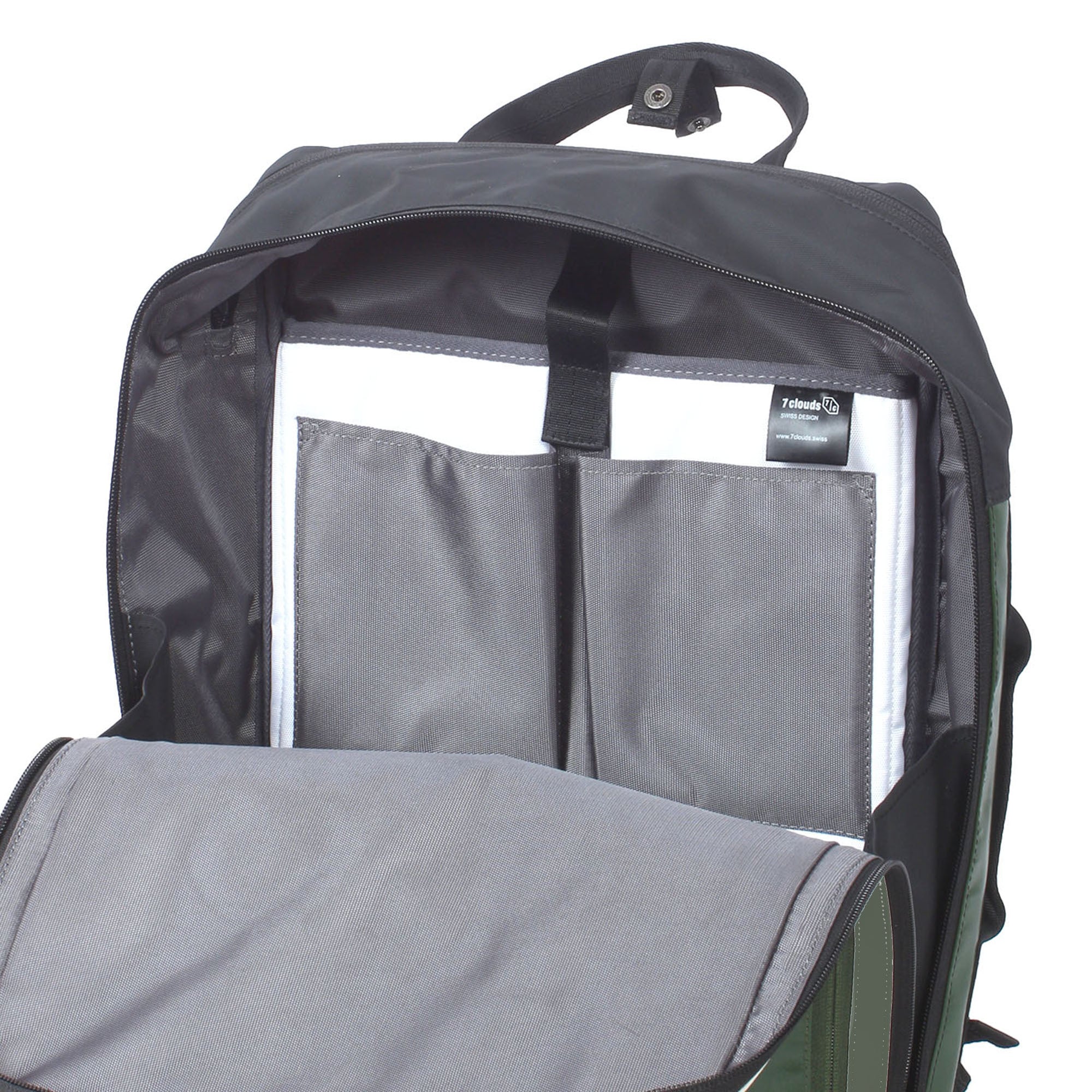 7clouds Laptoprucksack »Agal 7.3 M«, mit recyceltem PET
