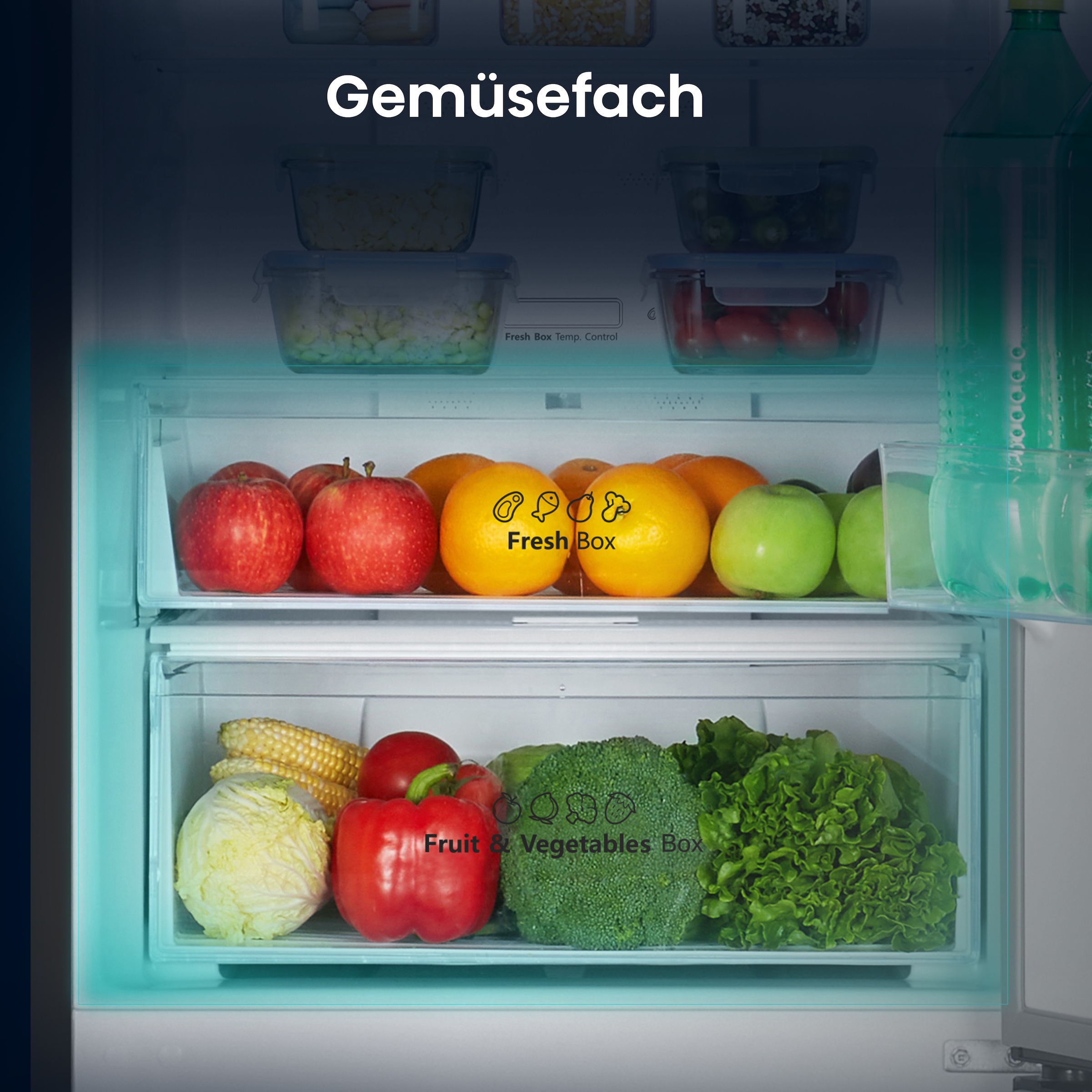 Hisense Kühl-/Gefrierkombination »RB390N4CFD«, Außen-Display
