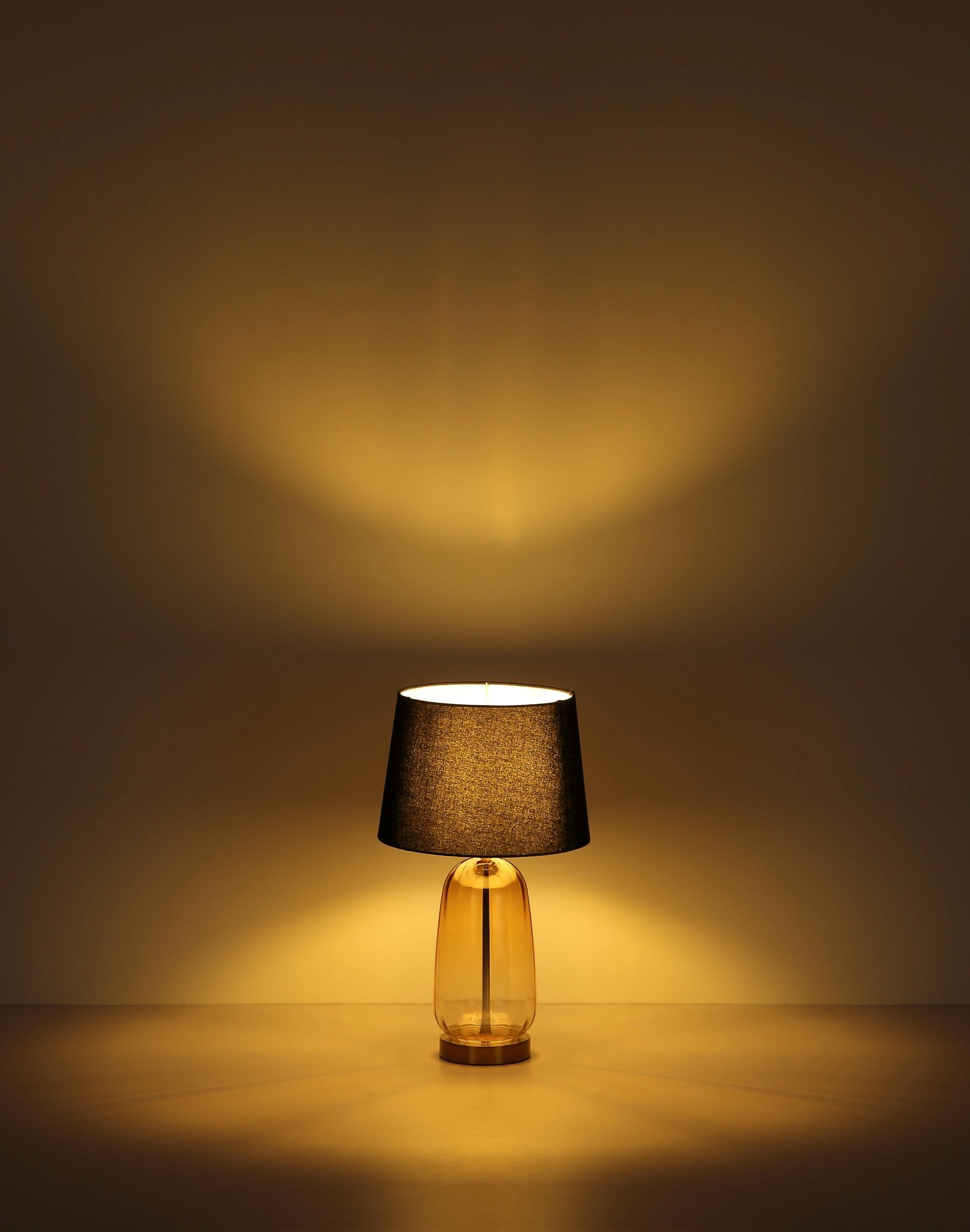 GLOBO LIGHTING Tischleuchte »CLASSY« E27 1 Stk. Design Tischlampe, Wohnzimmer, Schlafzimmer, Flur, Textilschirm