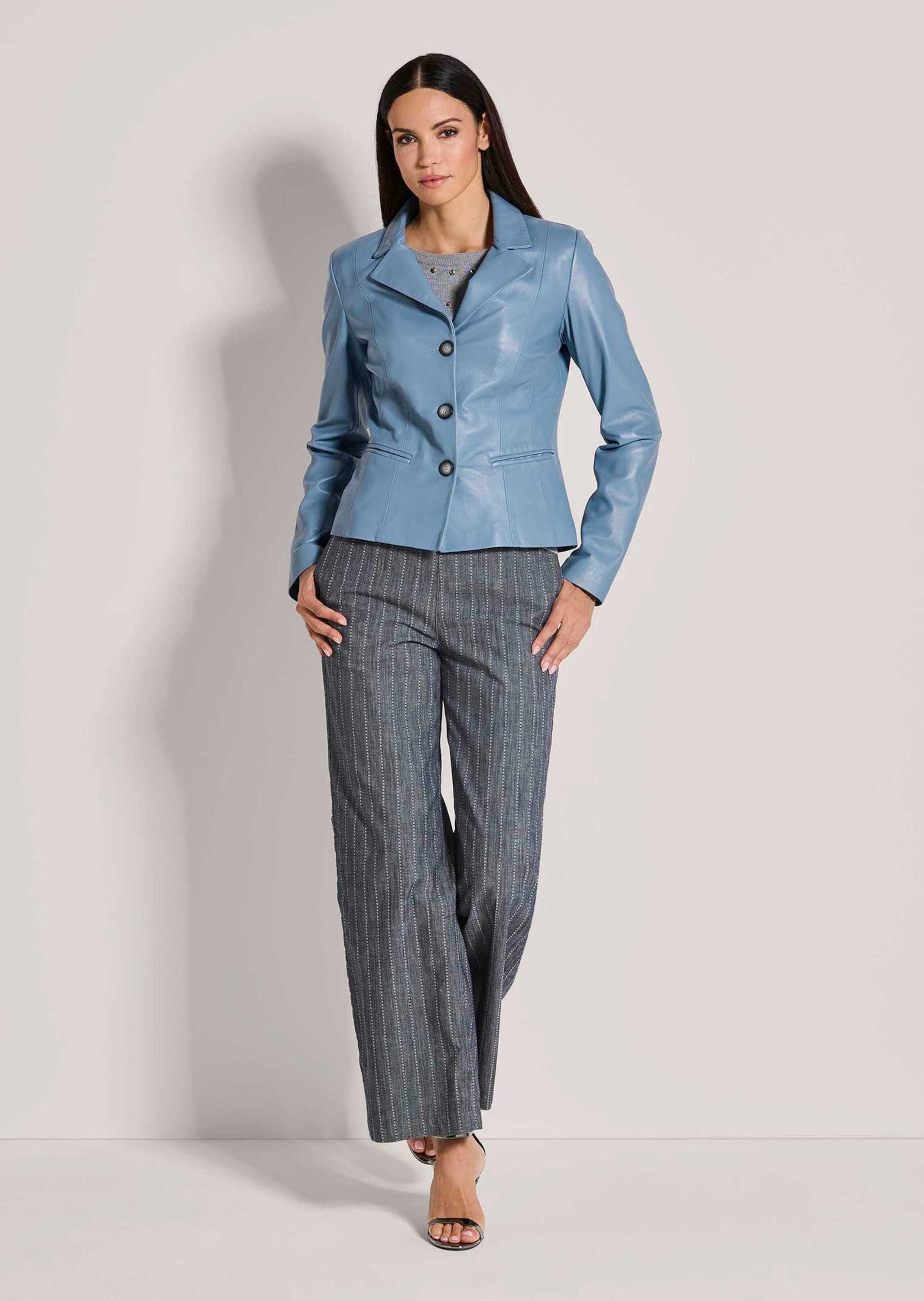 MADELEINE Lederjacke »Lederjacke Kurzblazer aus Lammnappa-Leder«