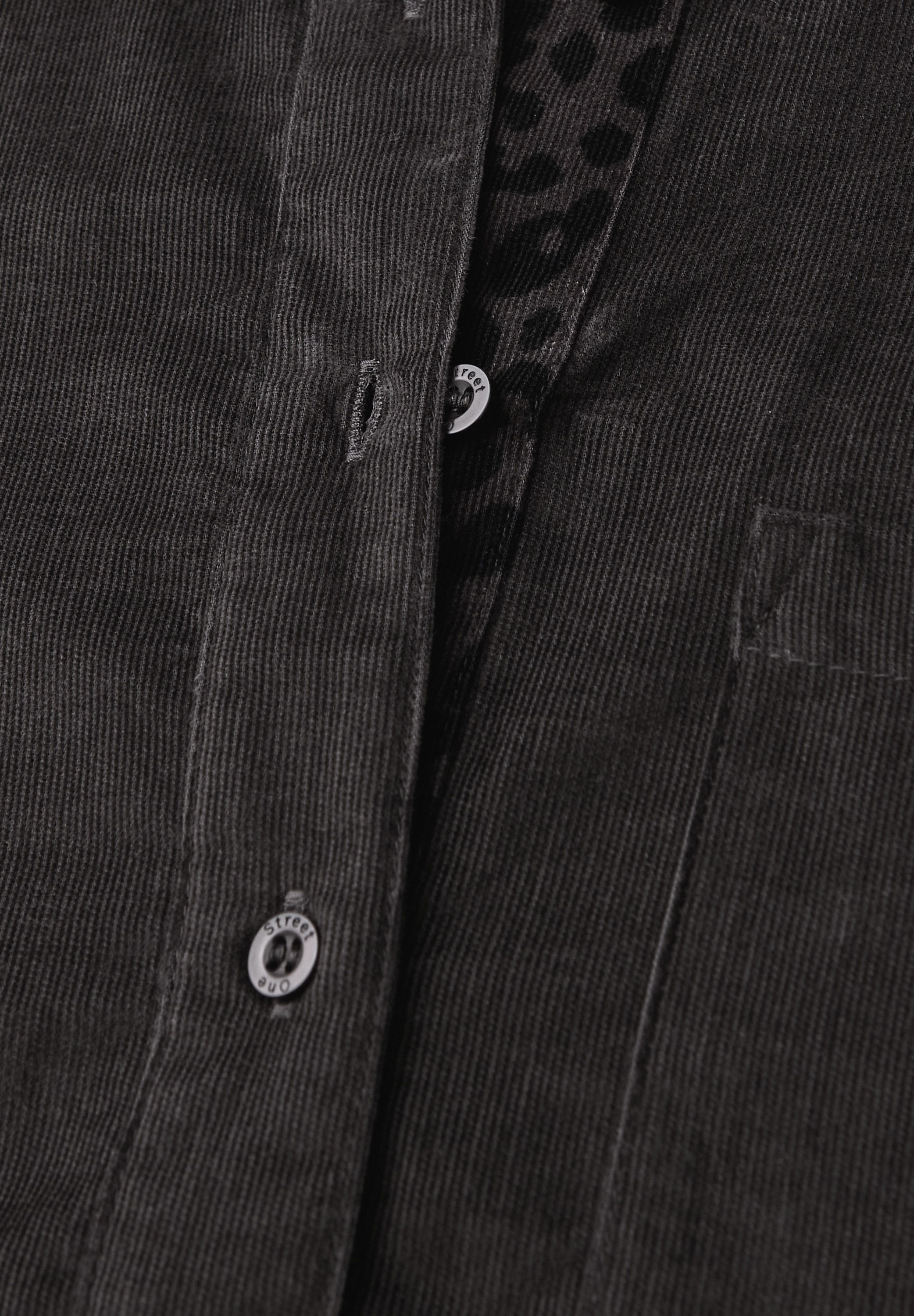 STREET ONE Langarmbluse mit Knopfleiste