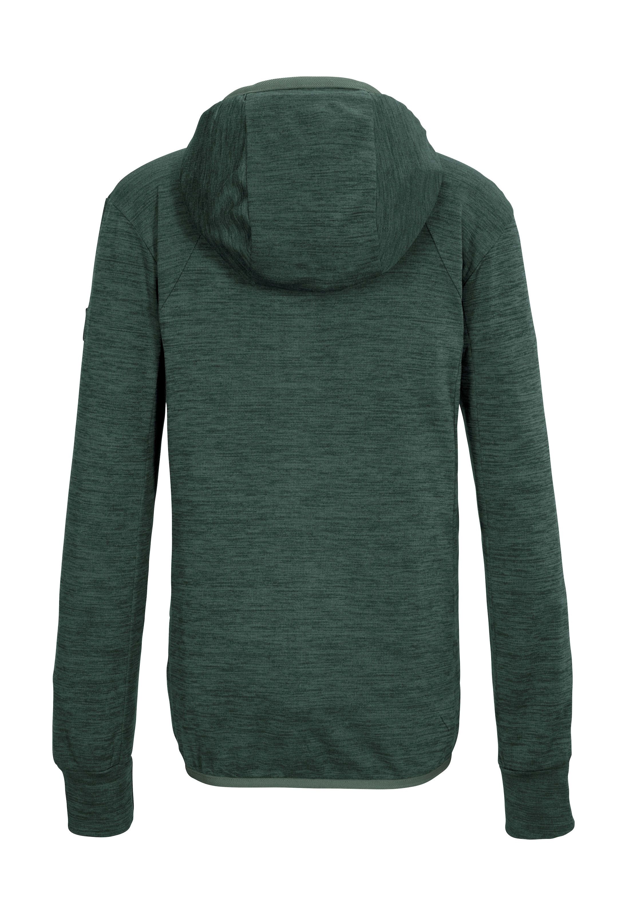 Killtec Strickjacke »KOS 159 BYS FLX JCKT«, Melange Optik, farbige Akzente, elastisch, Kinnschutz, Taschen
