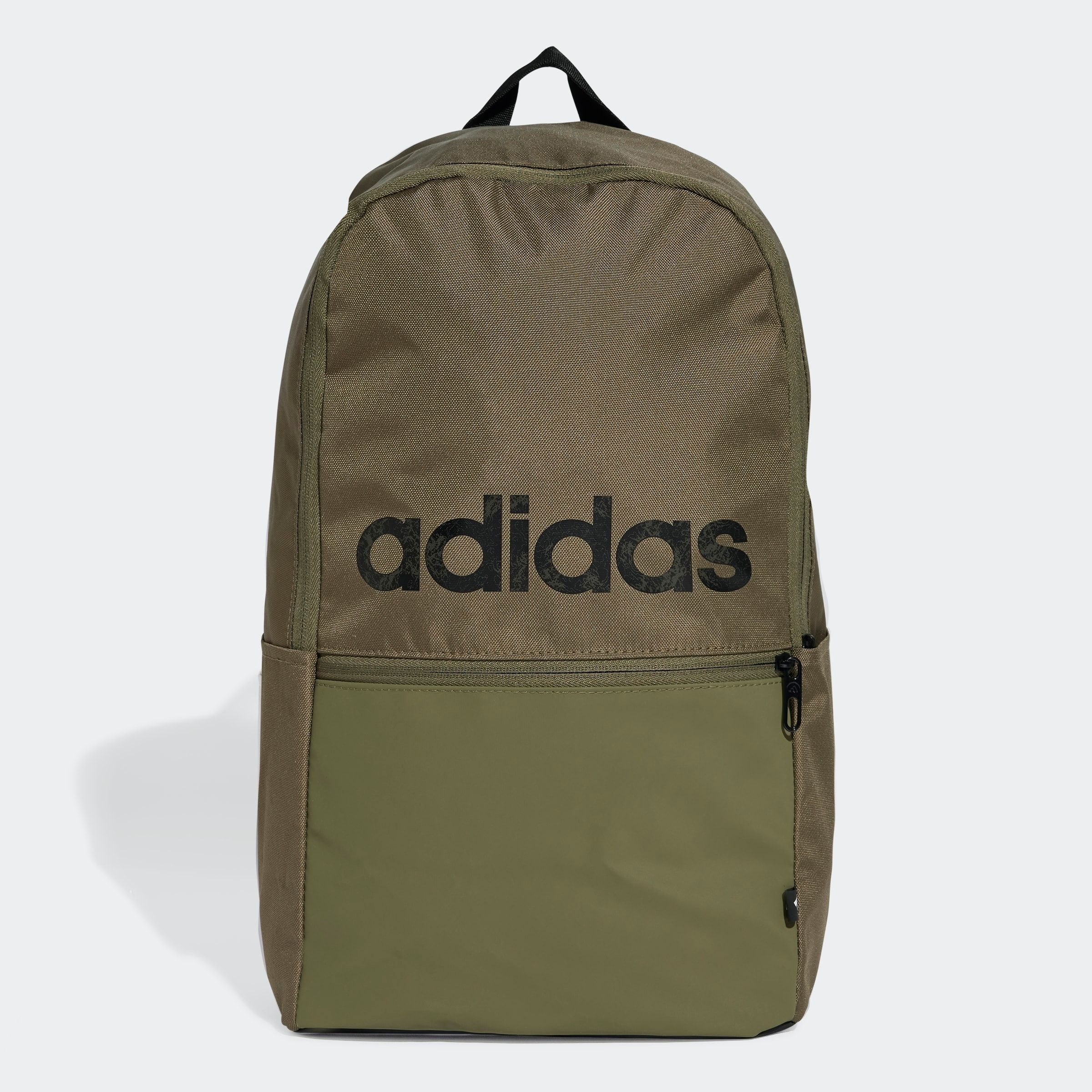 Rucksack ADIDAS PERFORMANCE "CLASSIC DAILY", grün (olive strata, schwarz), Rucksäcke, Damen, B/H/T: 27cm x 46cm x 16cm, Obermaterial: 100% Polyester, Rucksack, B:27cm H:46cm T:16cm