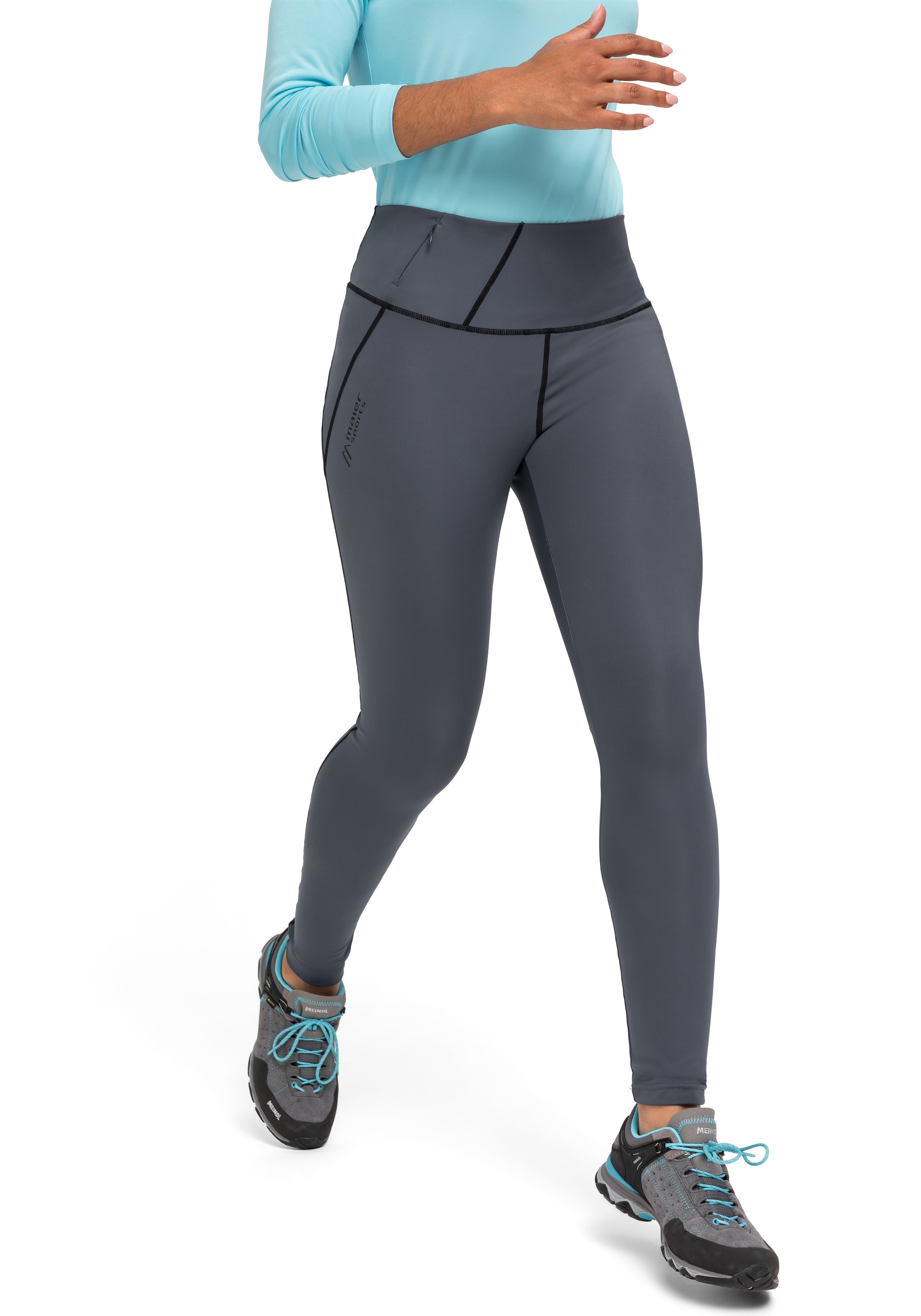 Maier Sports Outdoorhose »Arenit W«, Damen Wanderhose, lange Outdoor-Tight, Trekkinghose
