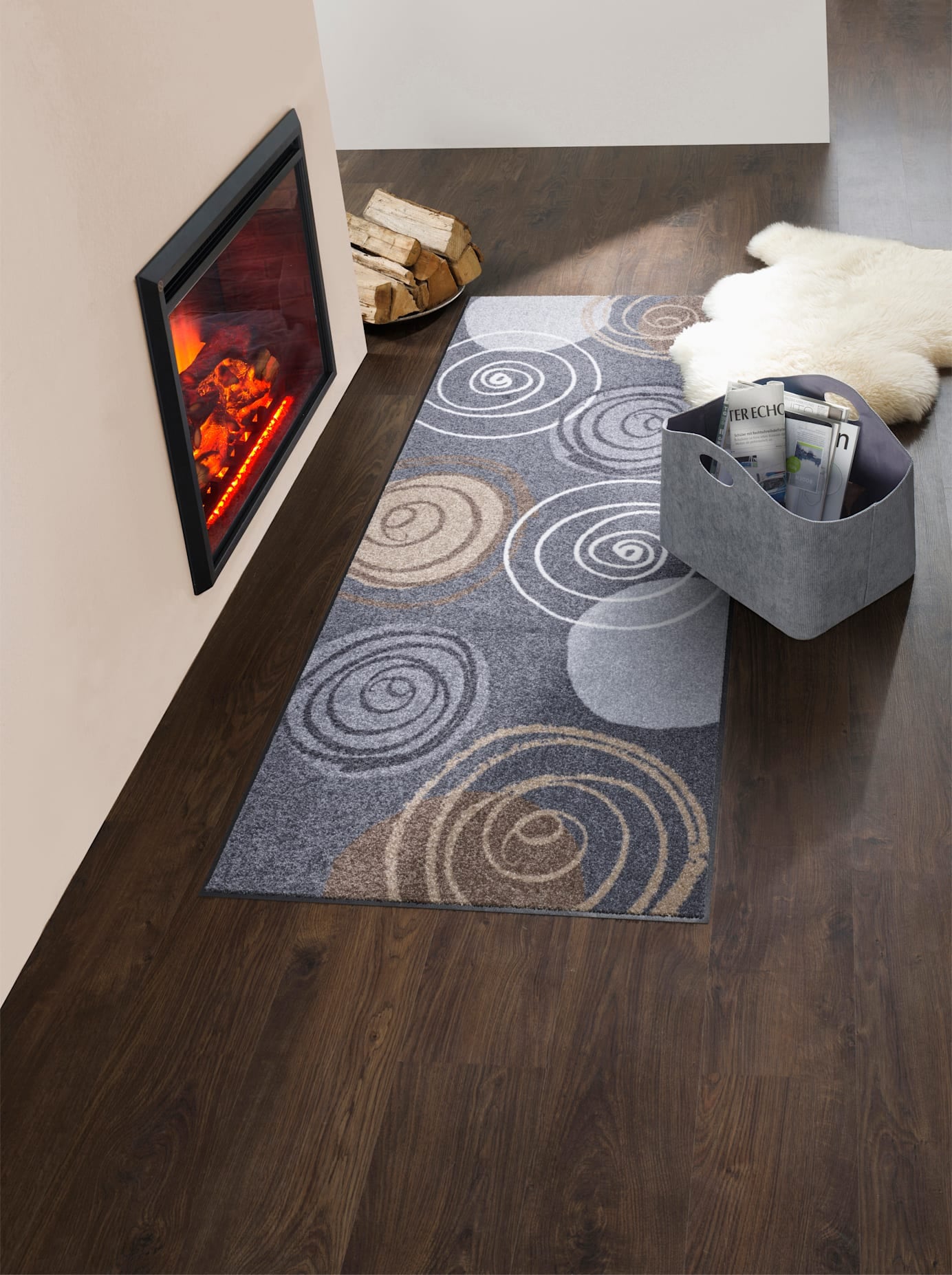 heine home Fußmatte, rechteckig, 7 mm Höhe