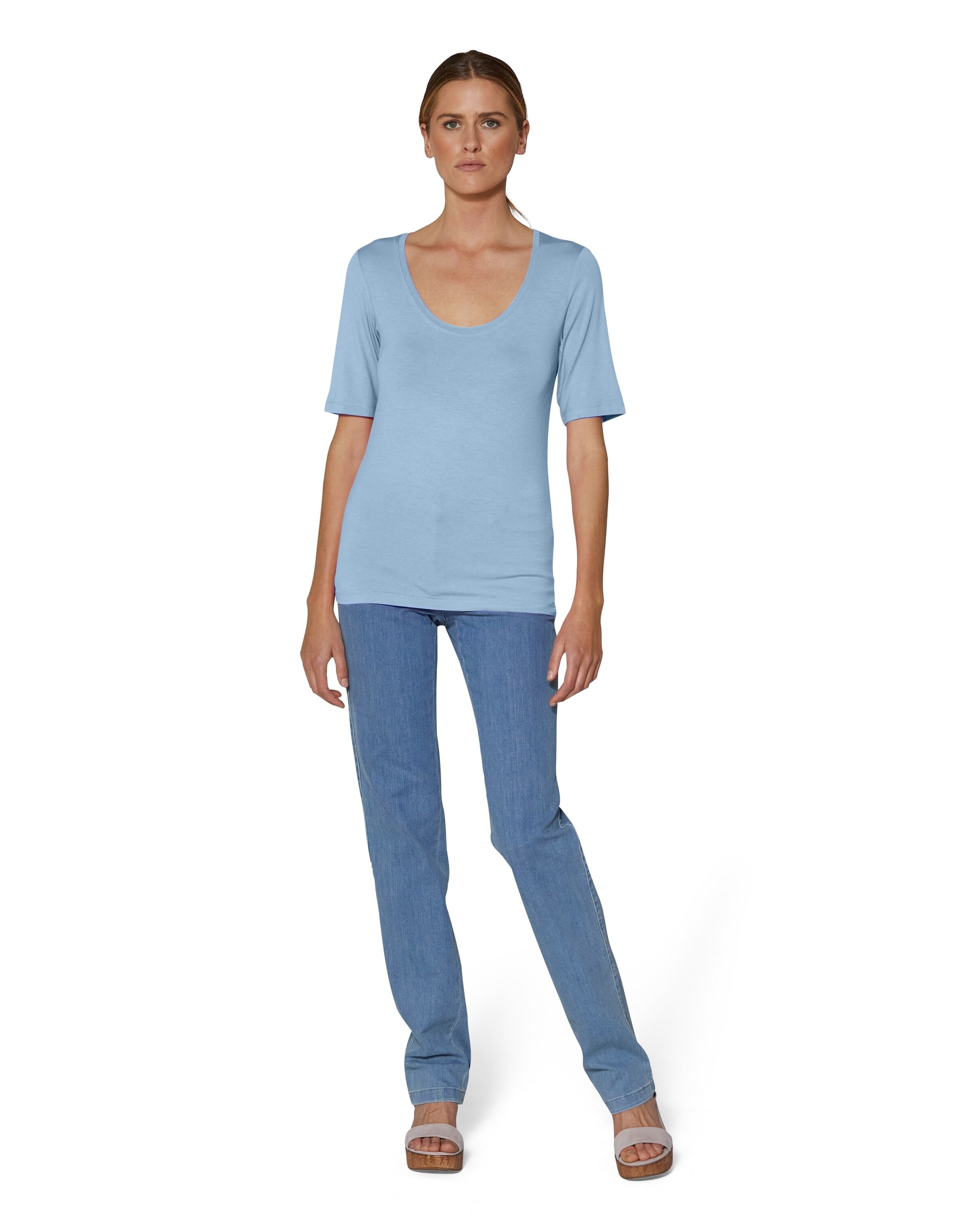 MADELEINE Kurzarmshirt »Shirt Shirt mit Halbarm«