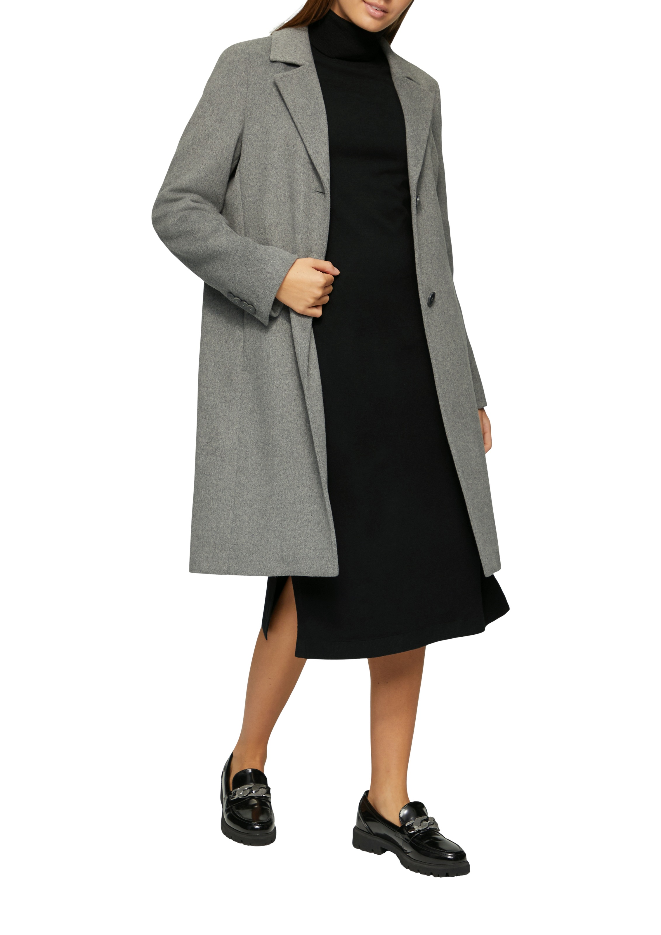 s.Oliver Abendkleid Ohne Taschen mit Rollkragen günstig online kaufen