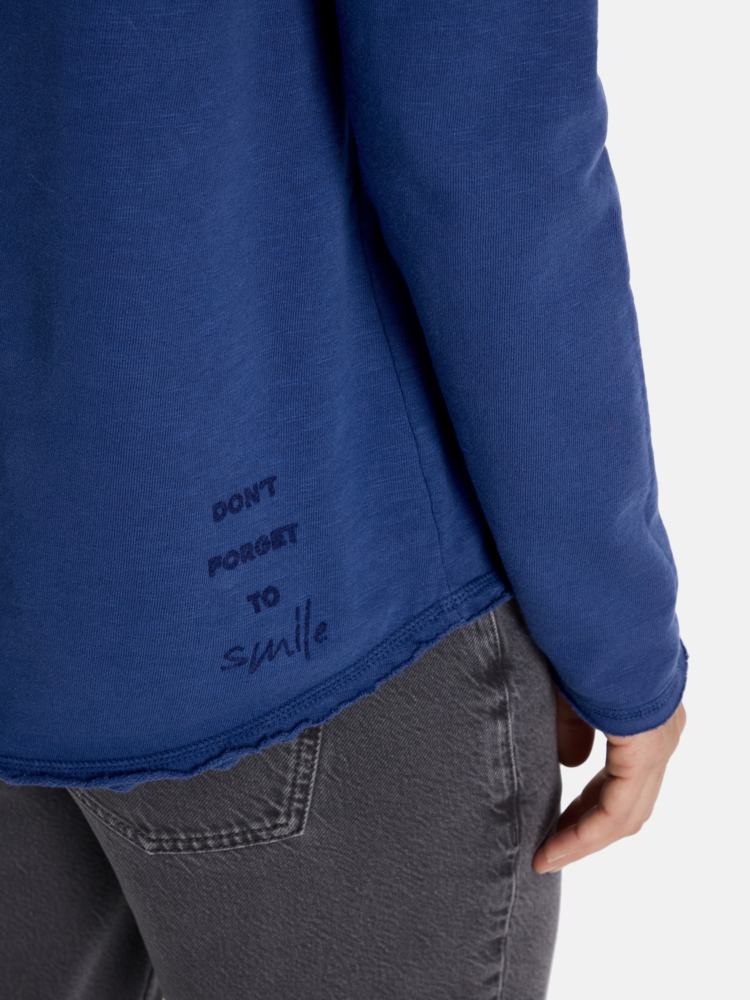 Thumbnail - Lieblingsstück Langarmshirt "Cathrina" aus reiner Baumwolle