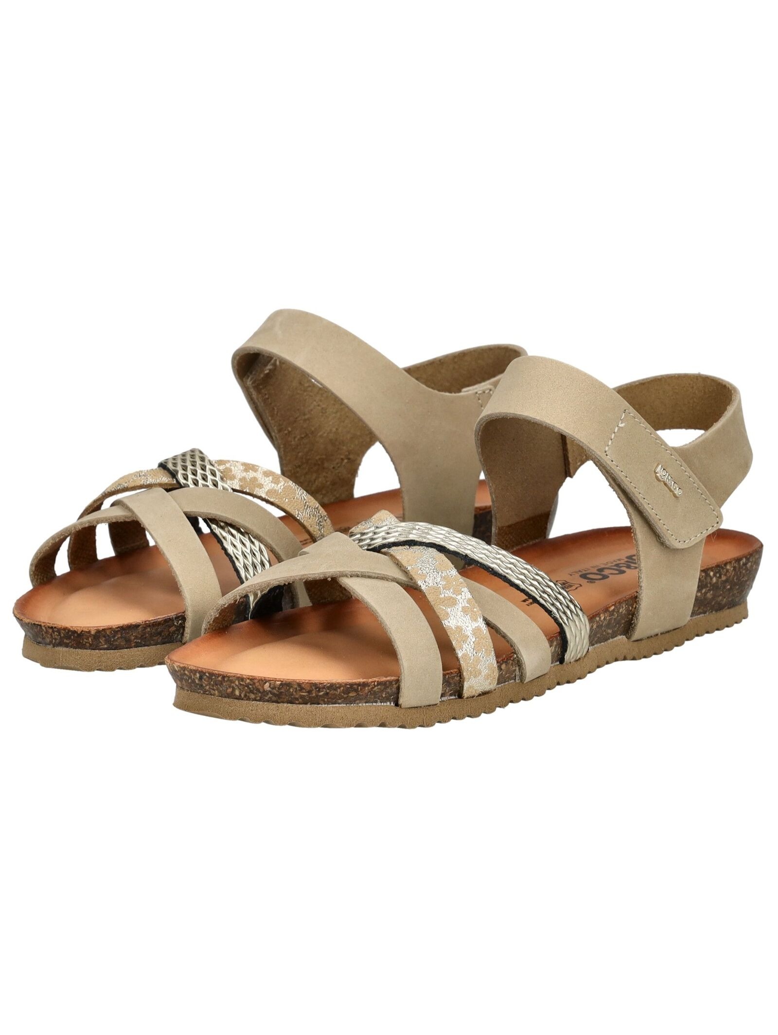 IGI & CO Sandals Nubuck Leather Beige 39 3