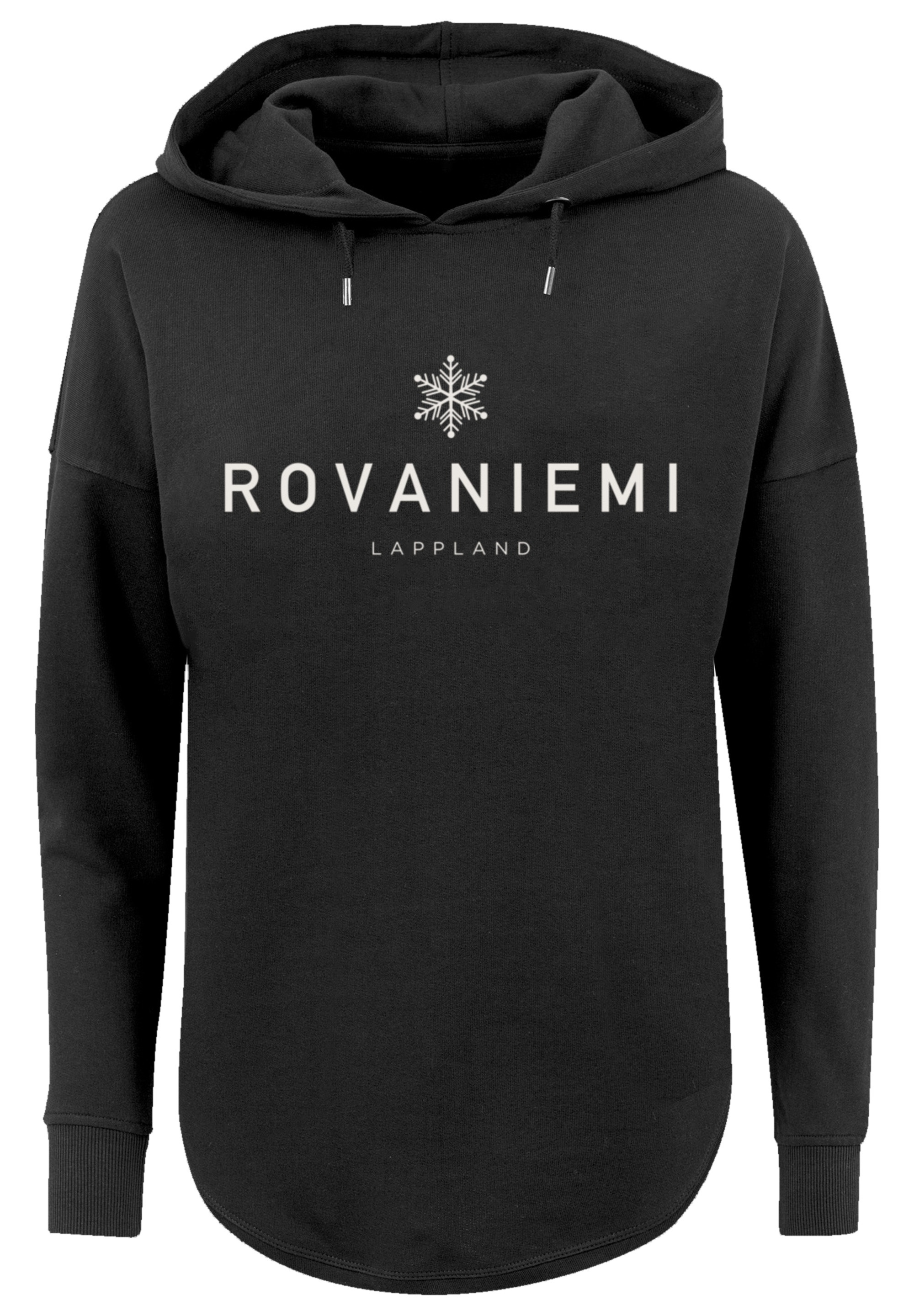 F4NT4STIC Sweatshirt »Schneeflocke Winter Lappland«, Weihnachten, Geschenk, Logo