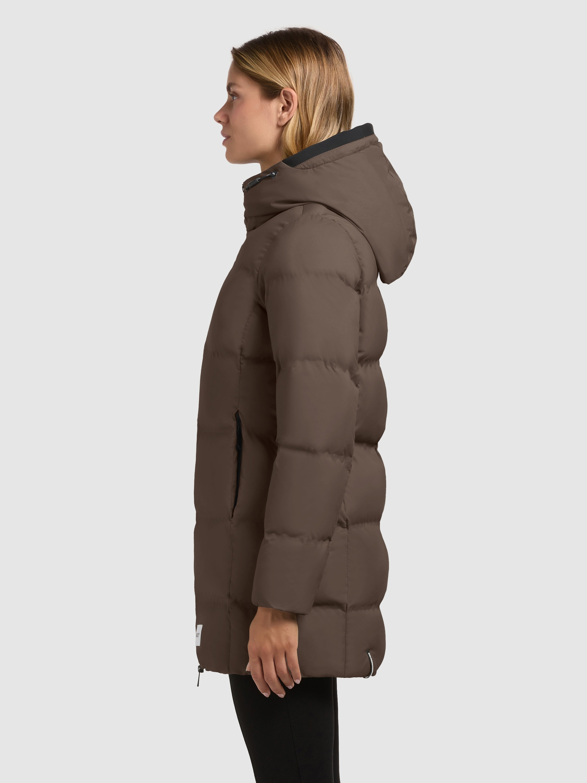 khujo Steppjacke »TANARE3«, mit Kapuze