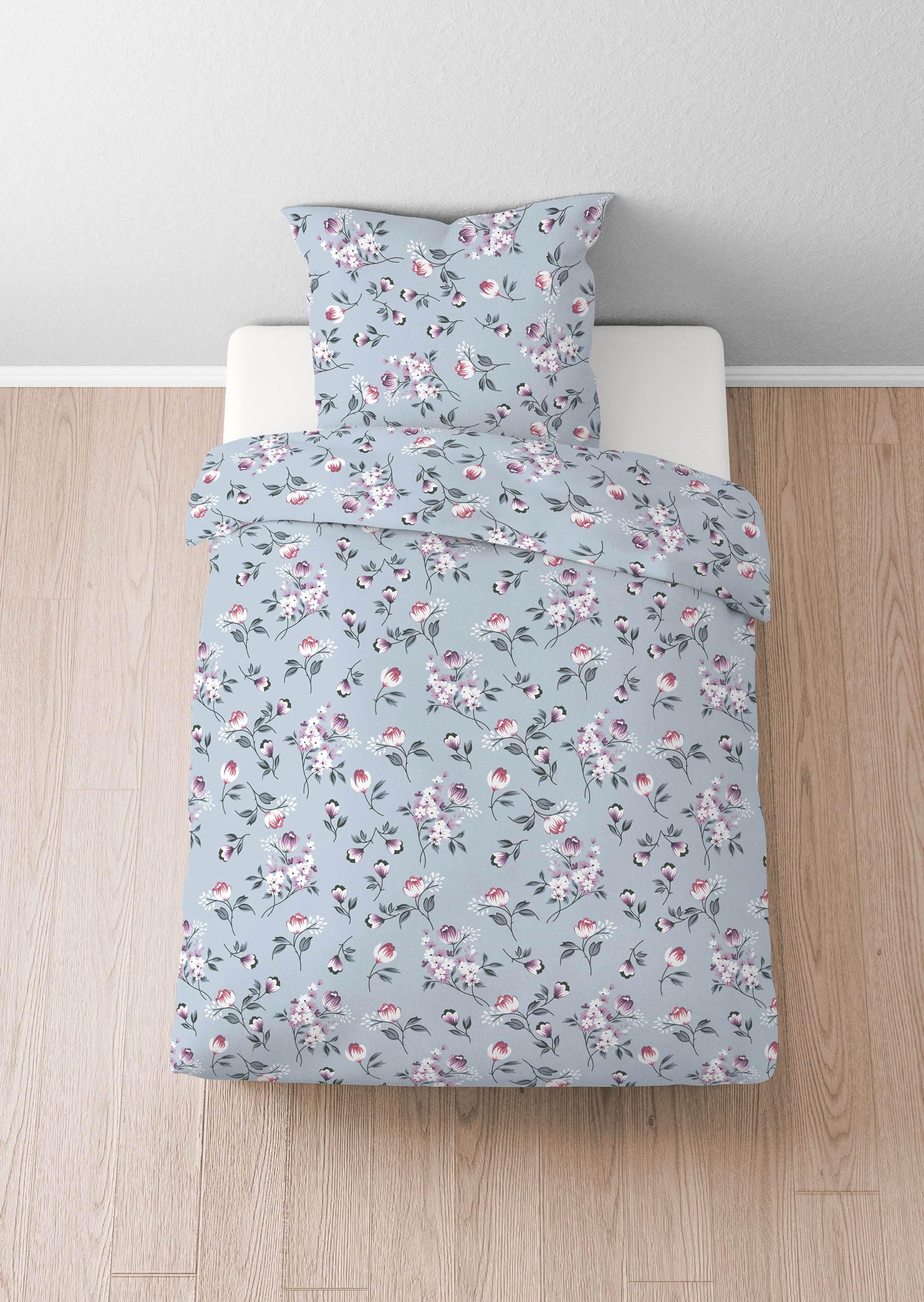 Castell - Markenbettwäsche Bettwäsche "0351106" 2 Stk. tlg. Poly-Cotton, wo günstig online kaufen