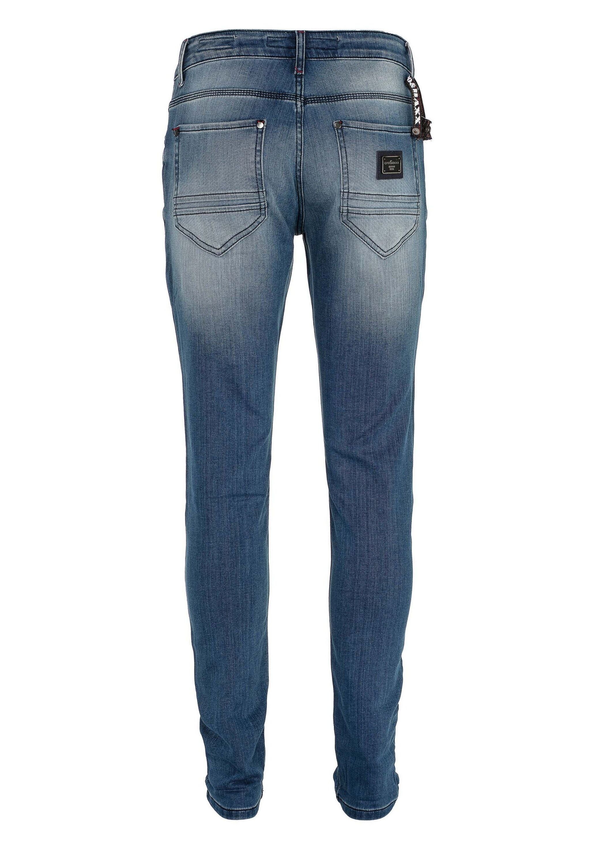 Cipo & Baxx Slim-fit-Jeans »Jeans«, mit markanter Waschung, CD-469