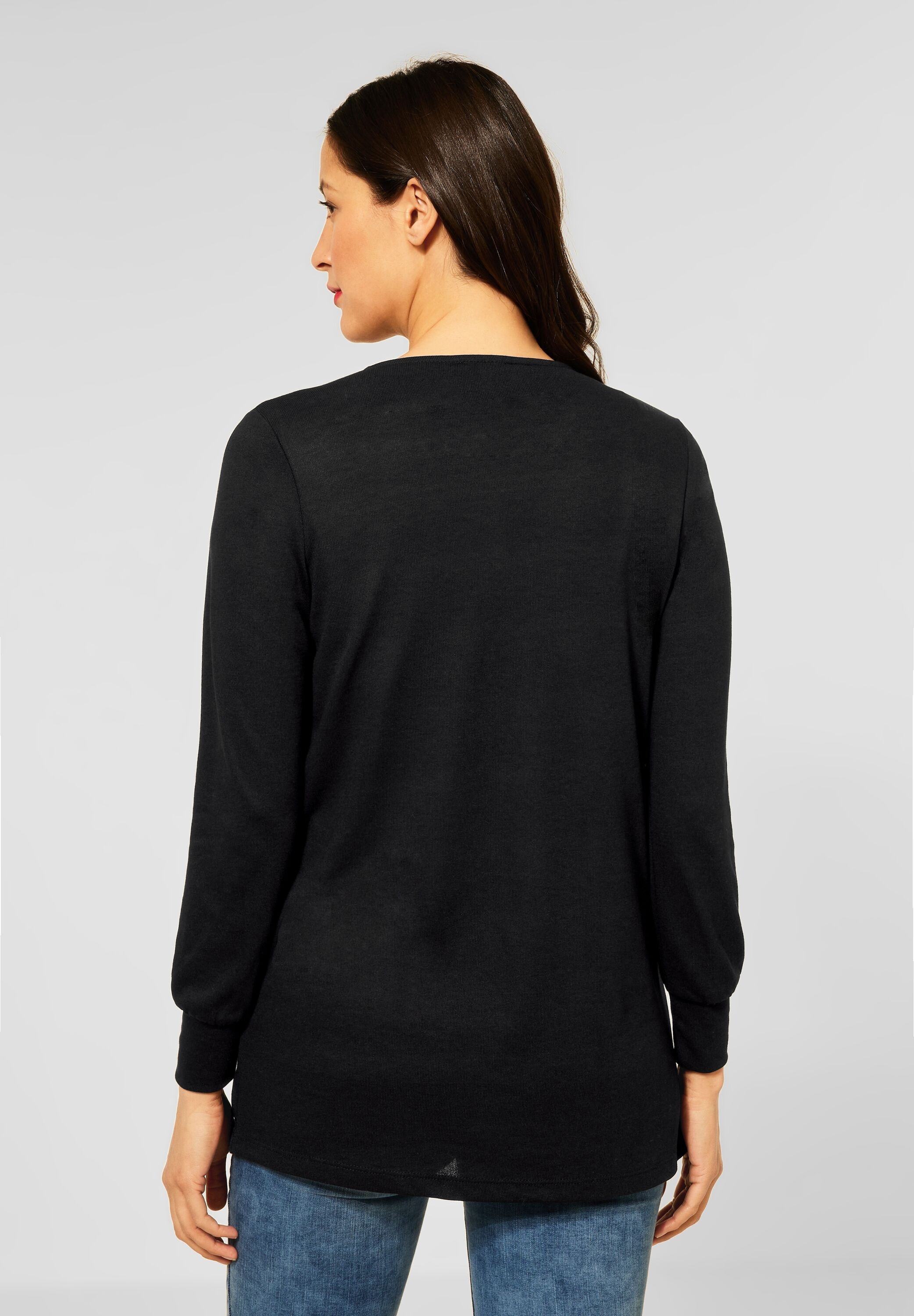 STREET ONE Shirtjacke, in Unifarbe