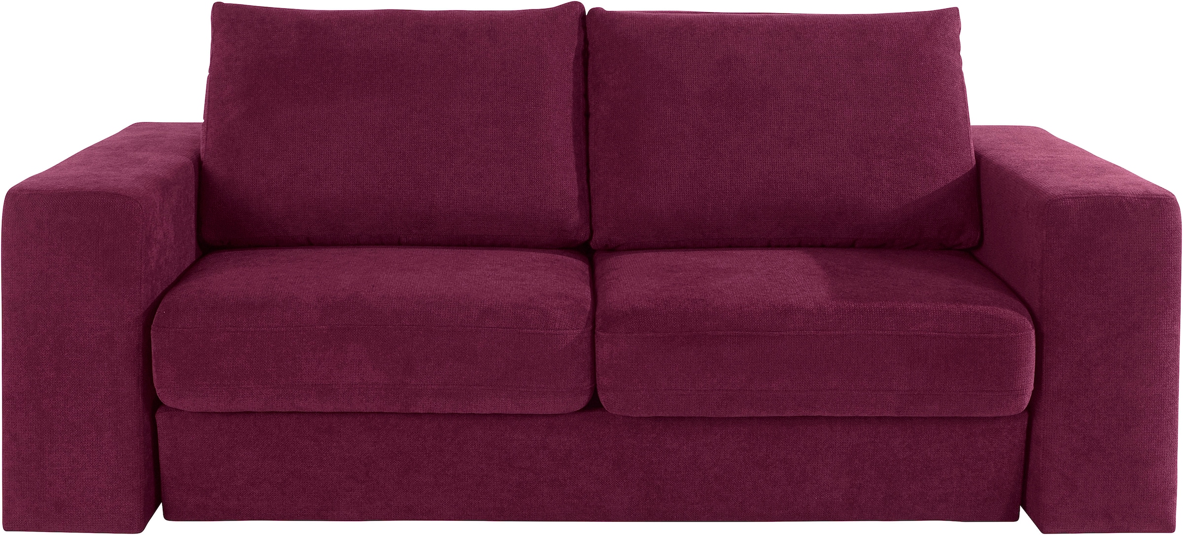 LOOKS by Wolfgang Joop 3-Sitzer »Looksvb«, Verwandlungssofa: aus Sofa wird Sofa mit 2 Hockern, mit Regalfunktion