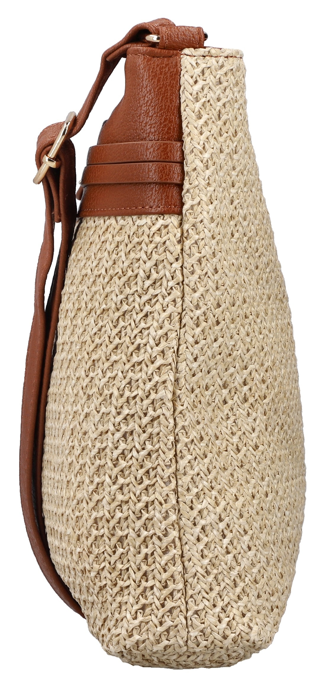 Rieker Umhängetasche, Schultertasche, Damen-Tasche mit abnehmbarem Logo-Anhänger