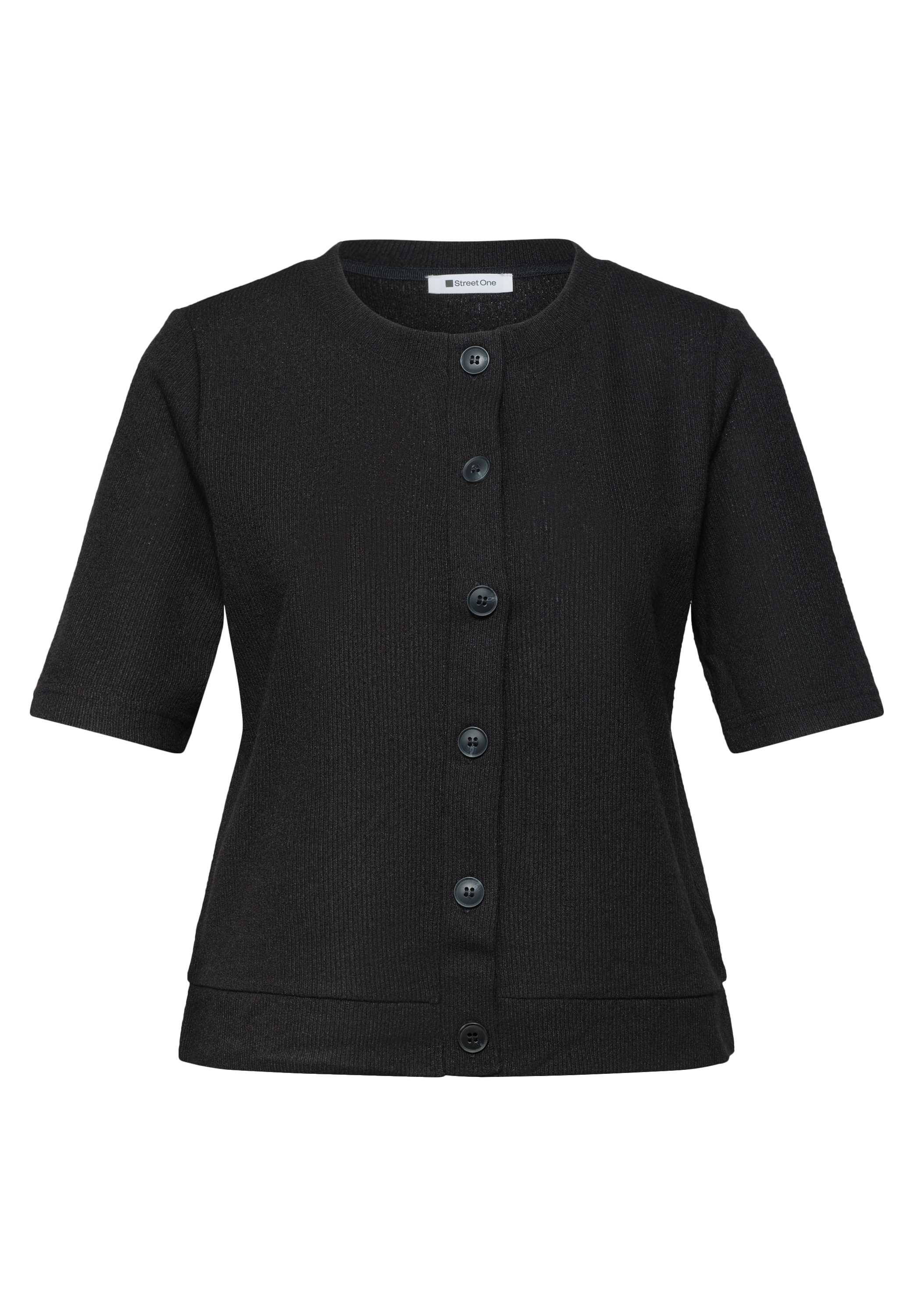 STREET ONE Cardigan mit durchgehender Knopfleiste vorn