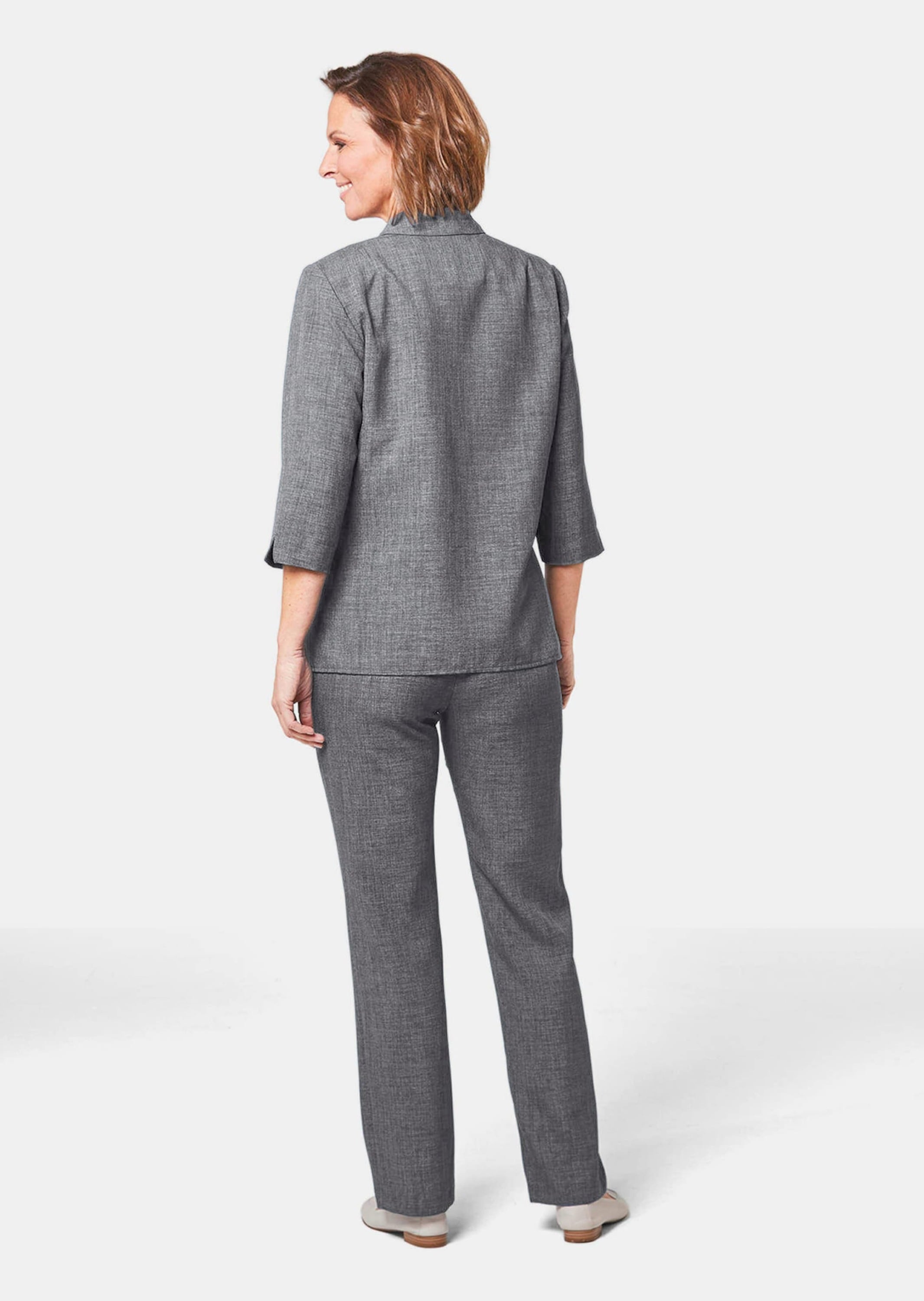 GOLDNER 2-in-1-Kleid »Leichthosenanzug Leichthosenanzug in Leinenoptik«