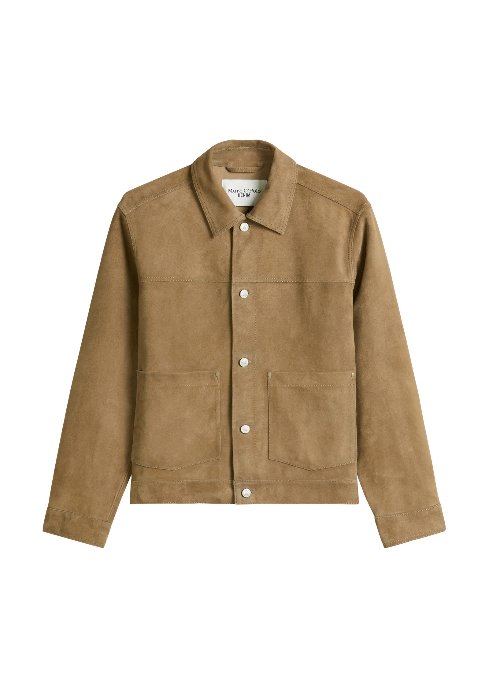 Marc O'Polo DENIM Lederjacke »aus weichem Ziegenleder«