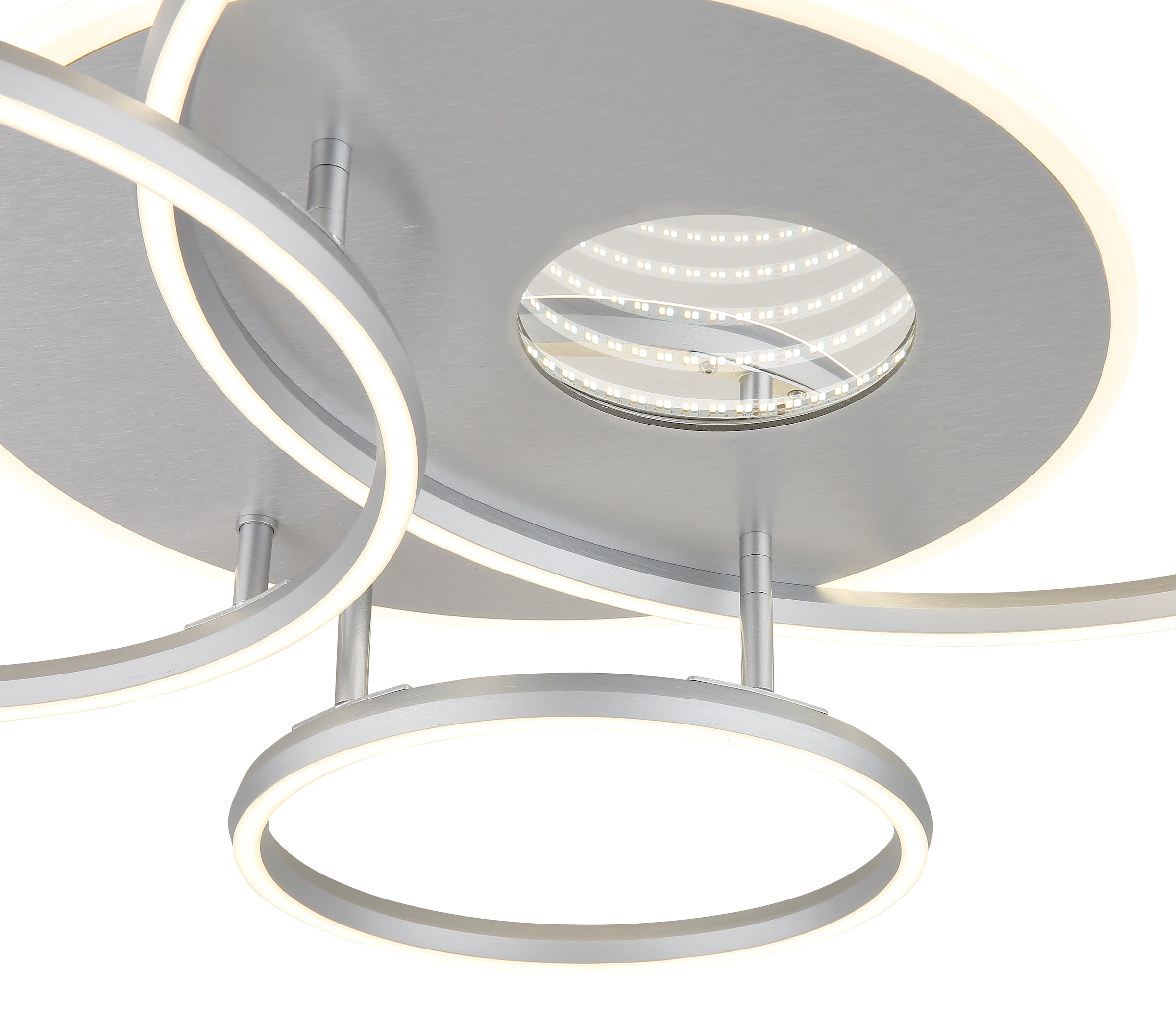 GLOBO LIGHTING Deckenleuchte »INVERTINA« LED-Modul 1 Stk. Deckenleuchte, 3D-Acryl, dimmbar, LED 54W