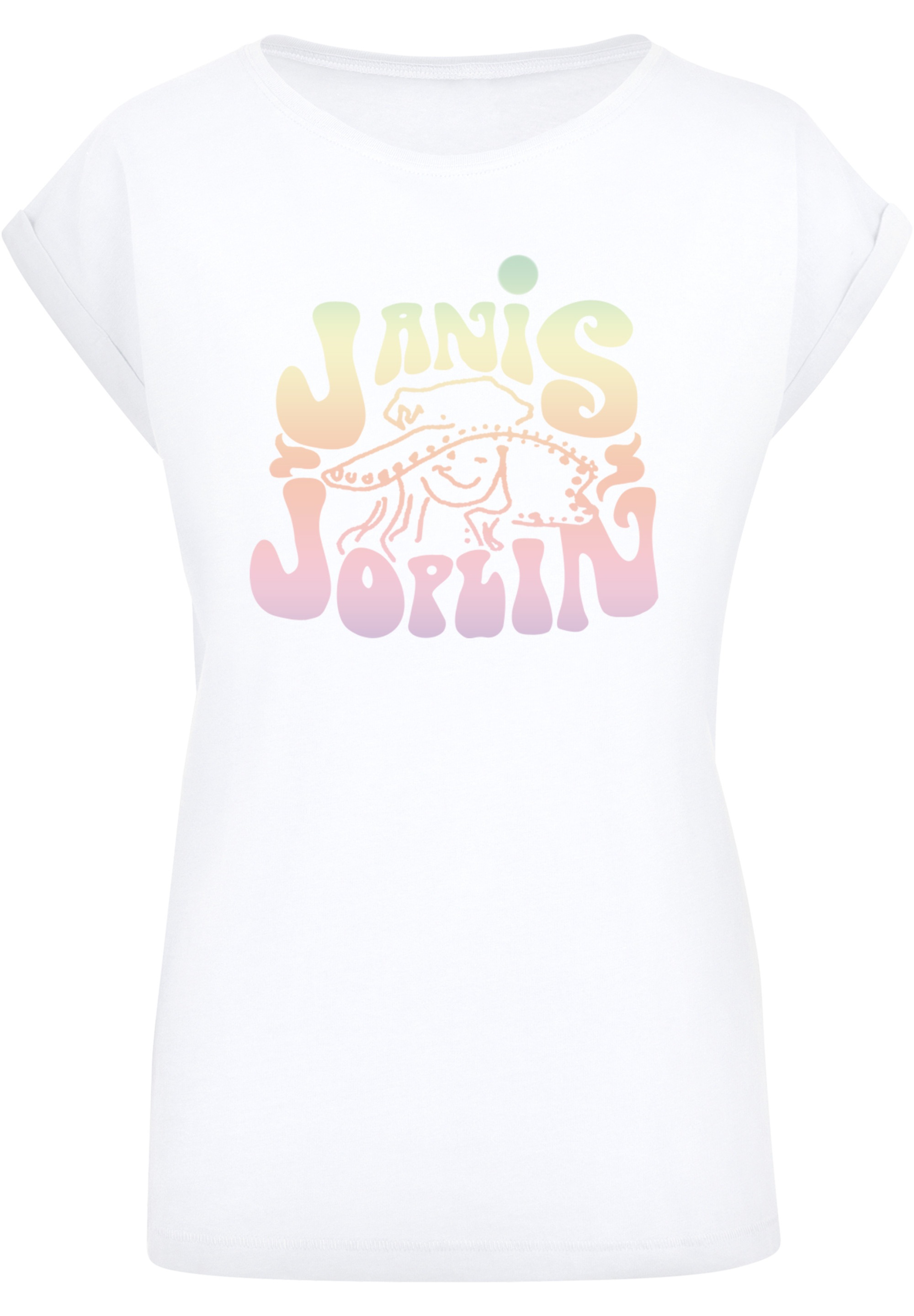 F4NT4STIC T-Shirt »Janis Joplin Pastel Logo«, Print für kaufen | BAUR