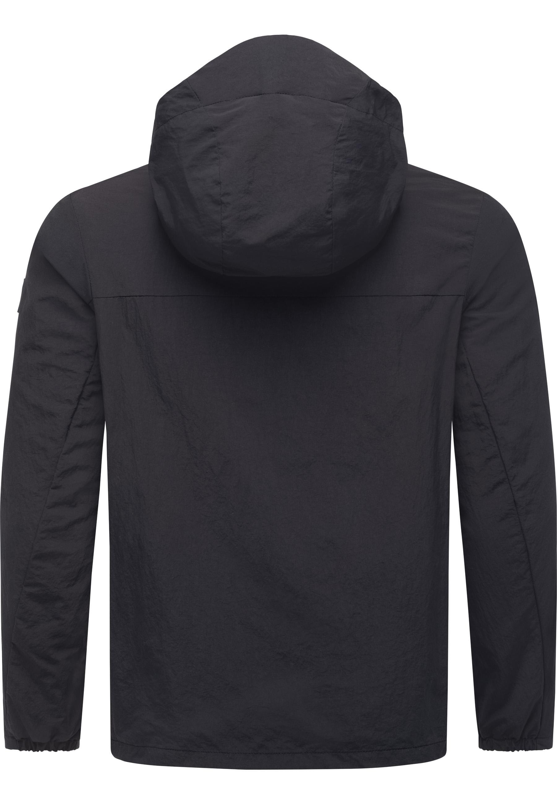 Ragwear Outdoorjacke »Lewie«, mit Kapuze, Übergangsjacke mit wasserdichtem Reißverschluss