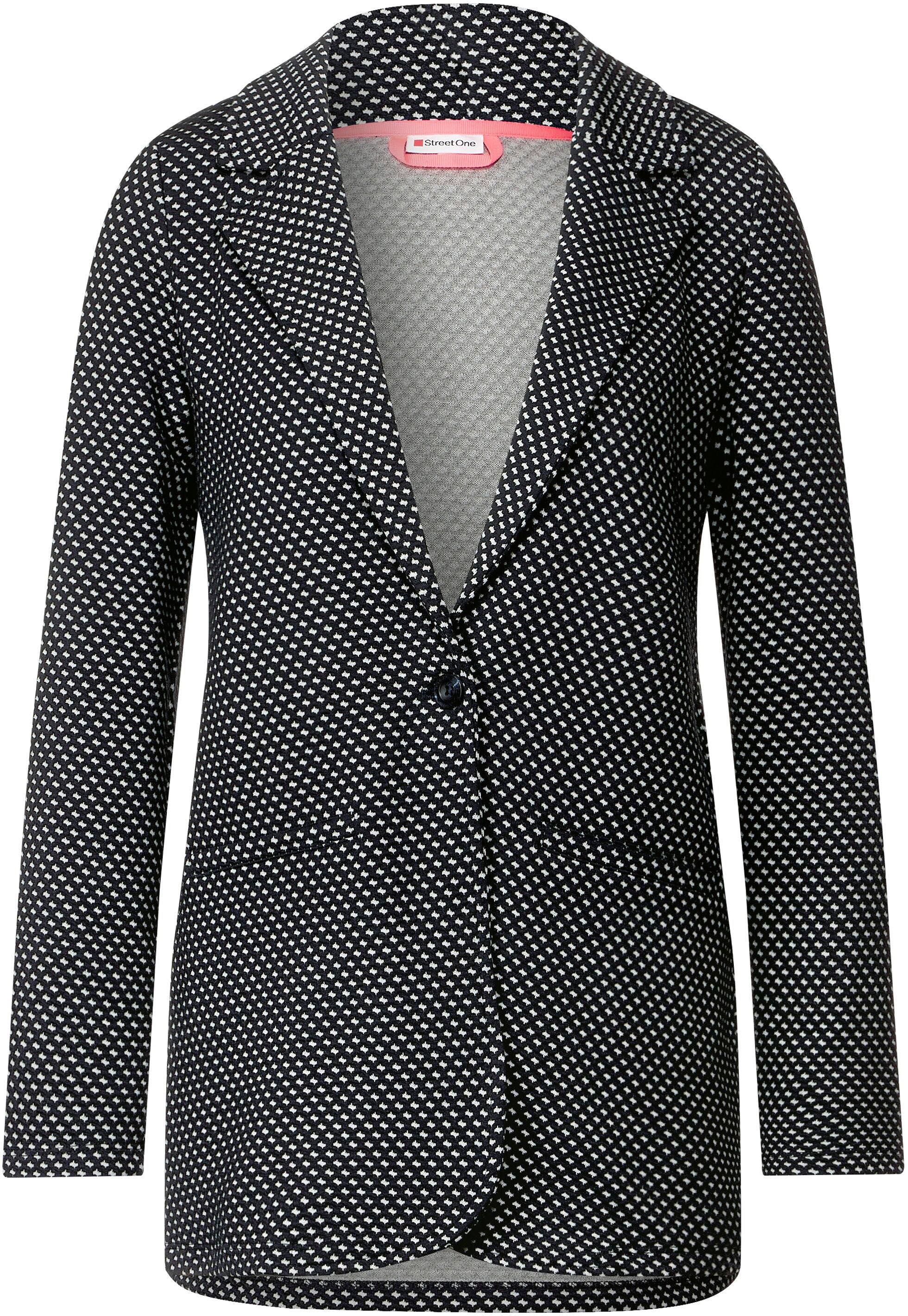 STREET ONE Longblazer, mit Minimalprint