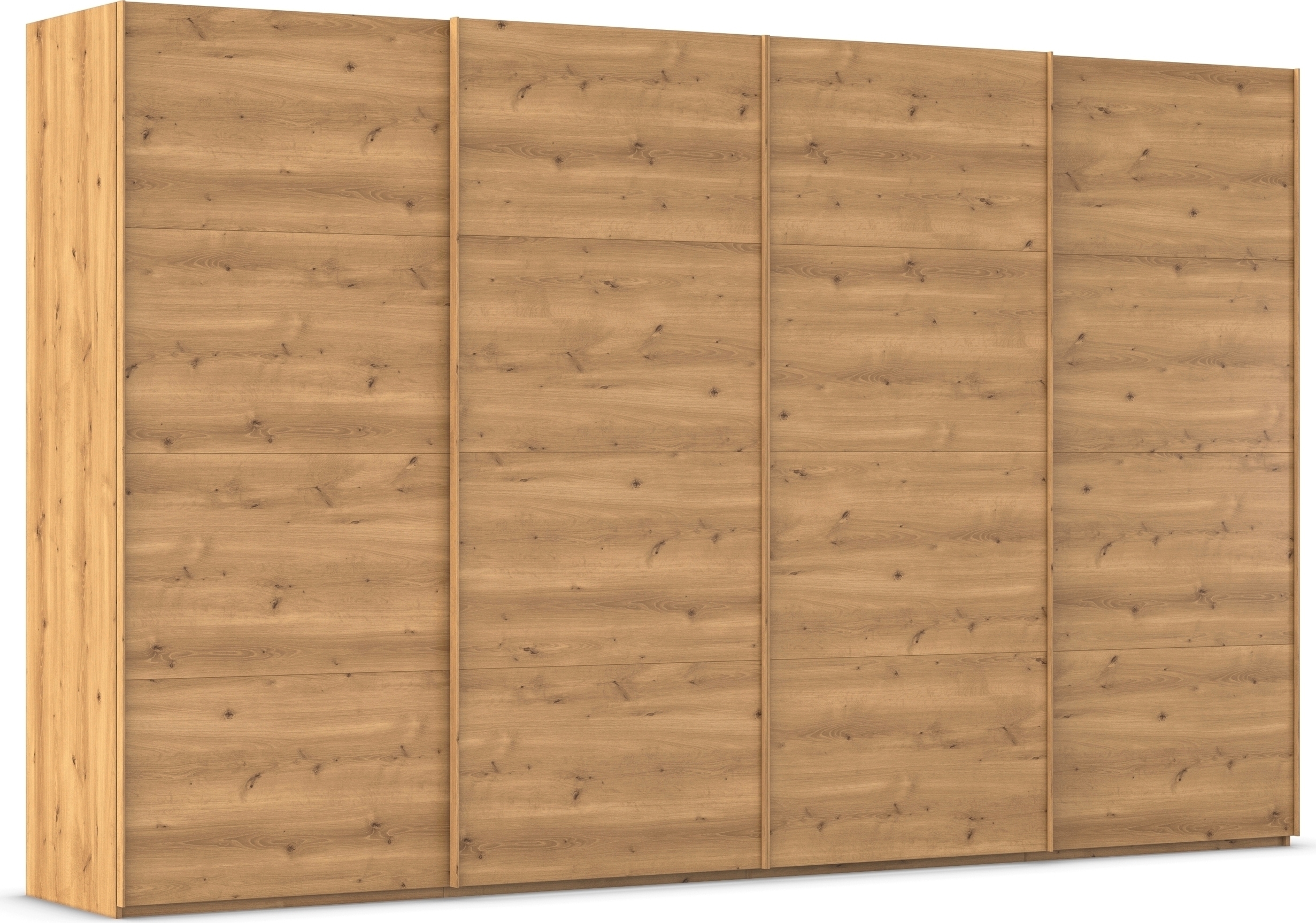rauch Schwebetürenschrank "Kleiderschrank Schrank Garderobe Schlafzimmerschrank SCALE-FYRA" edle viergeteilte Türen viele Farben und Griff-Farben MADE IN GERMANY