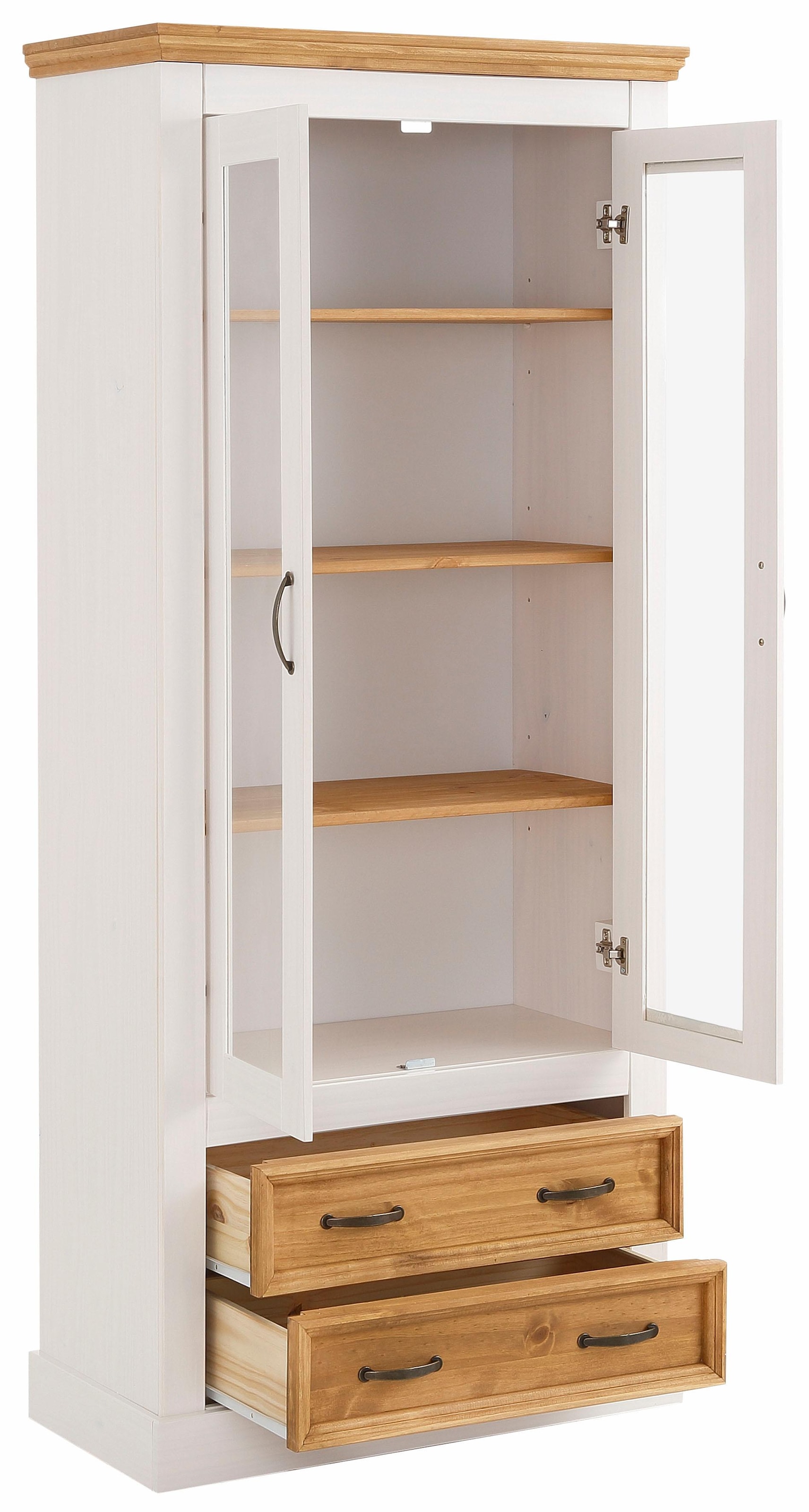 | schöner affaire BAUR Holzmaserung Höhe »Selma«, 180 Home cm, Vitrine mit