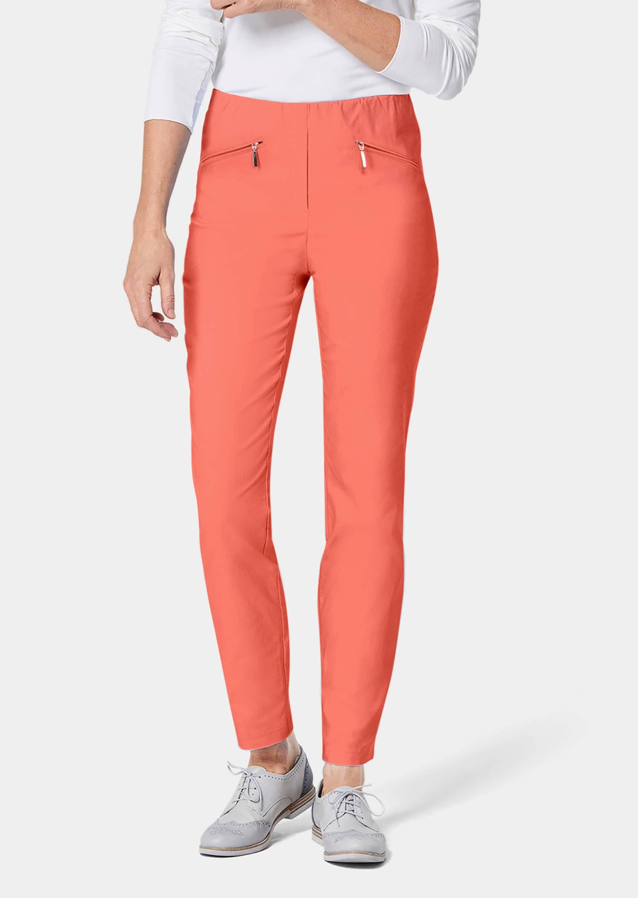 GOLDNER 2-in-1-Hose »Schlupfhose LOUISA mit Steppnähten«