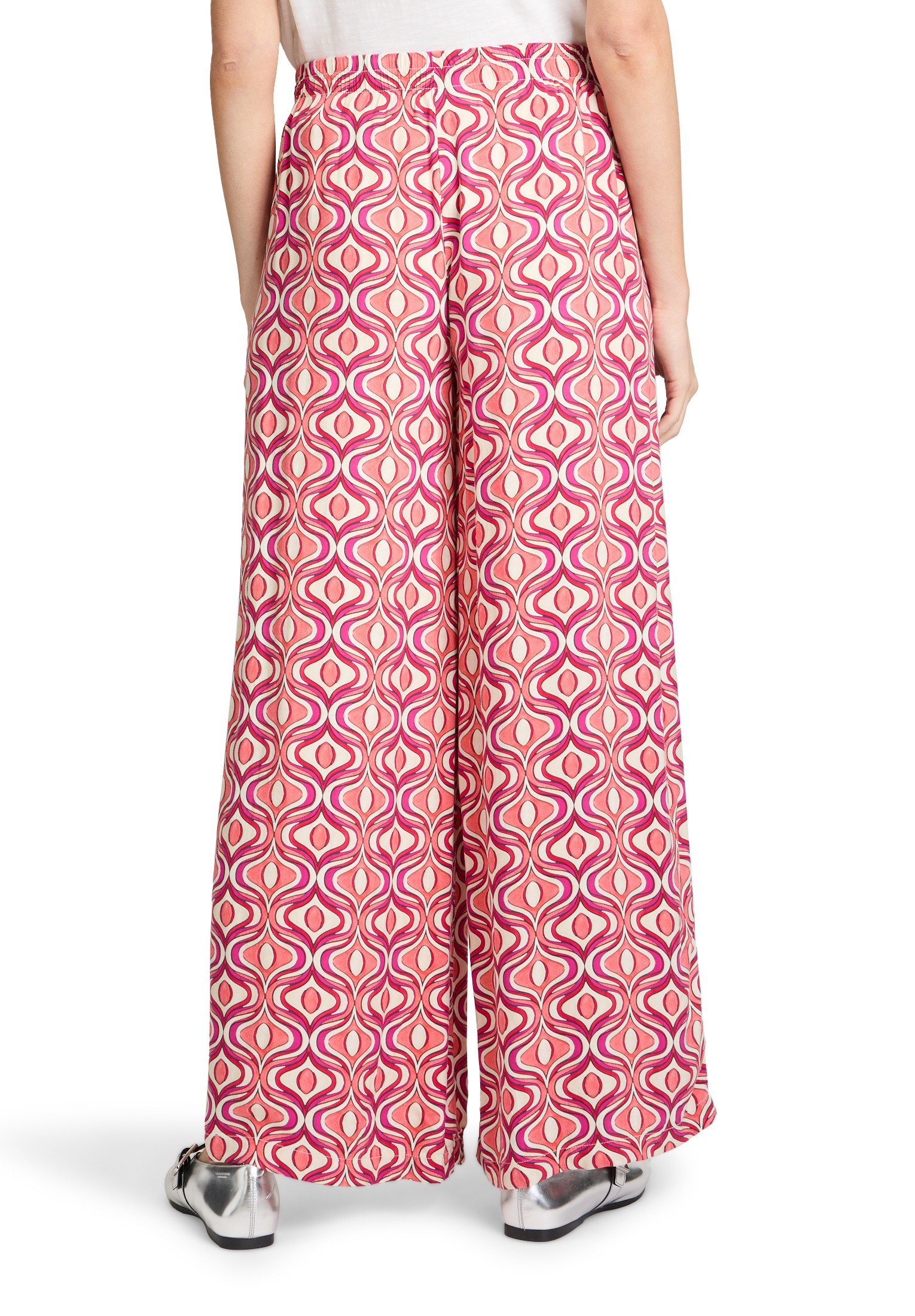 Cartoon Palazzohose »Cartoon Palazzo-Hose mit Gummizug«, Bindeband