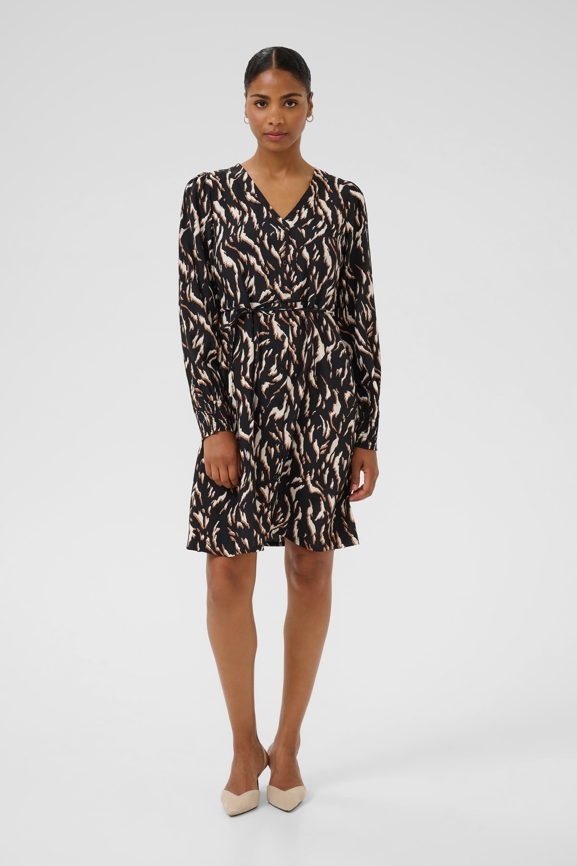 KAFFE Midikleid »Damen Kleid KAmille«